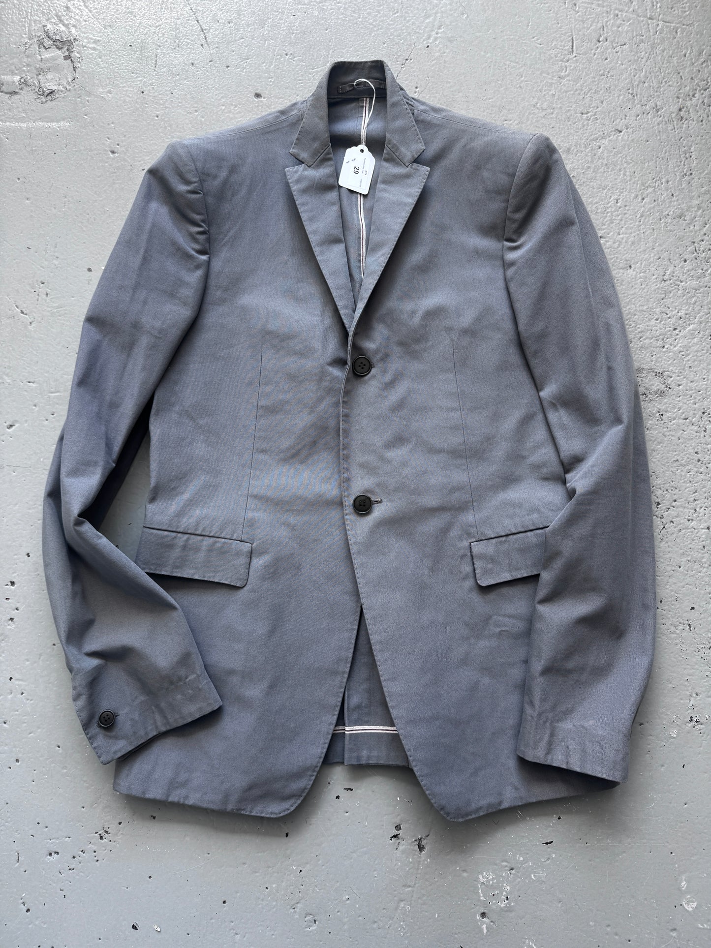 Carol Christian Poell 2008 Self-Edge Structured Blazer
