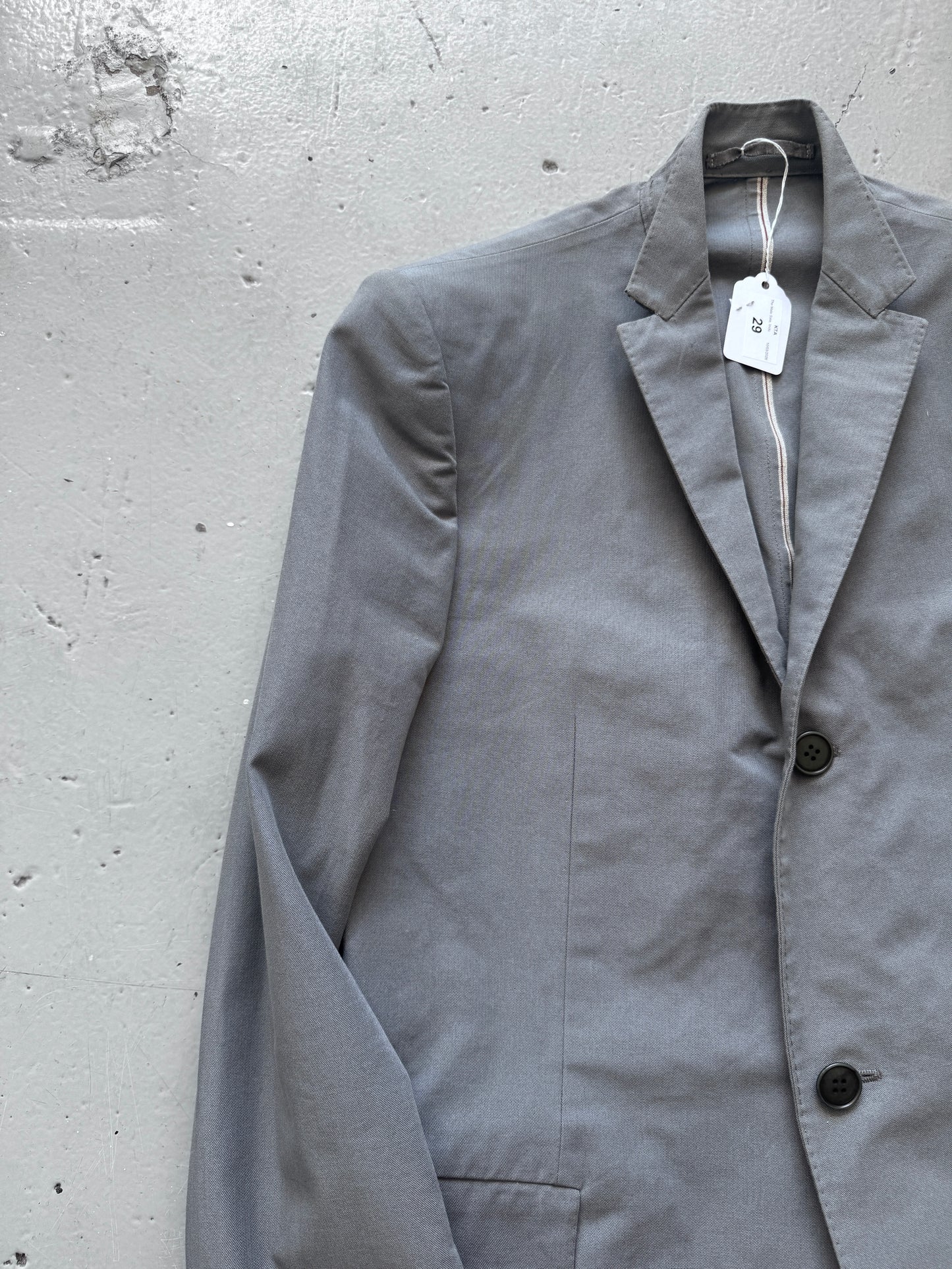 Carol Christian Poell 2008 Self-Edge Structured Blazer