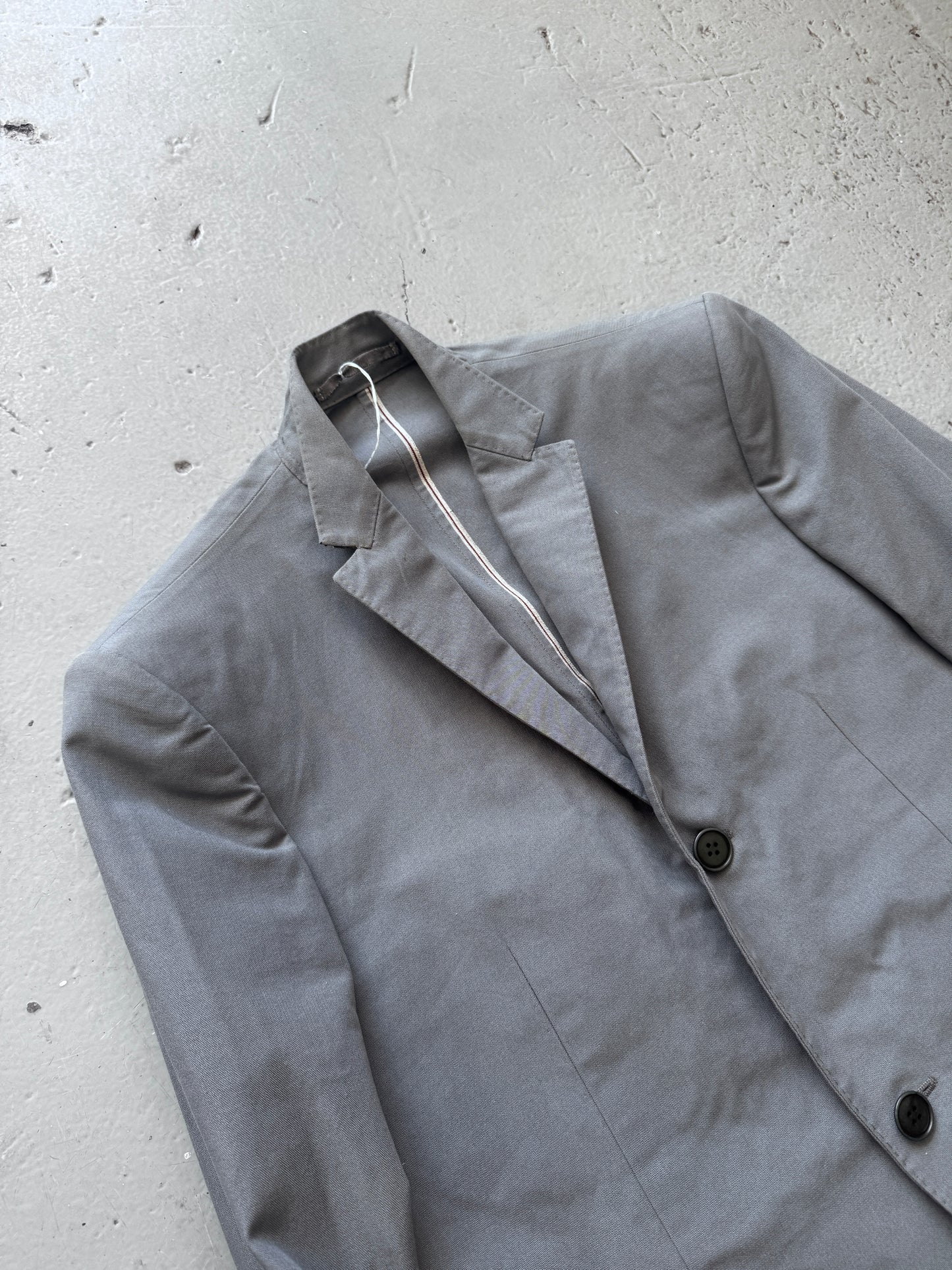 Carol Christian Poell 2008 Self-Edge Structured Blazer
