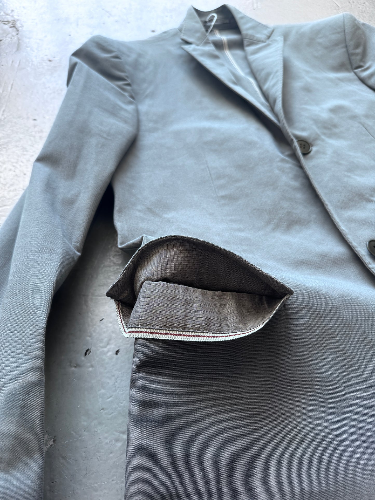 Carol Christian Poell 2008 Self-Edge Structured Blazer
