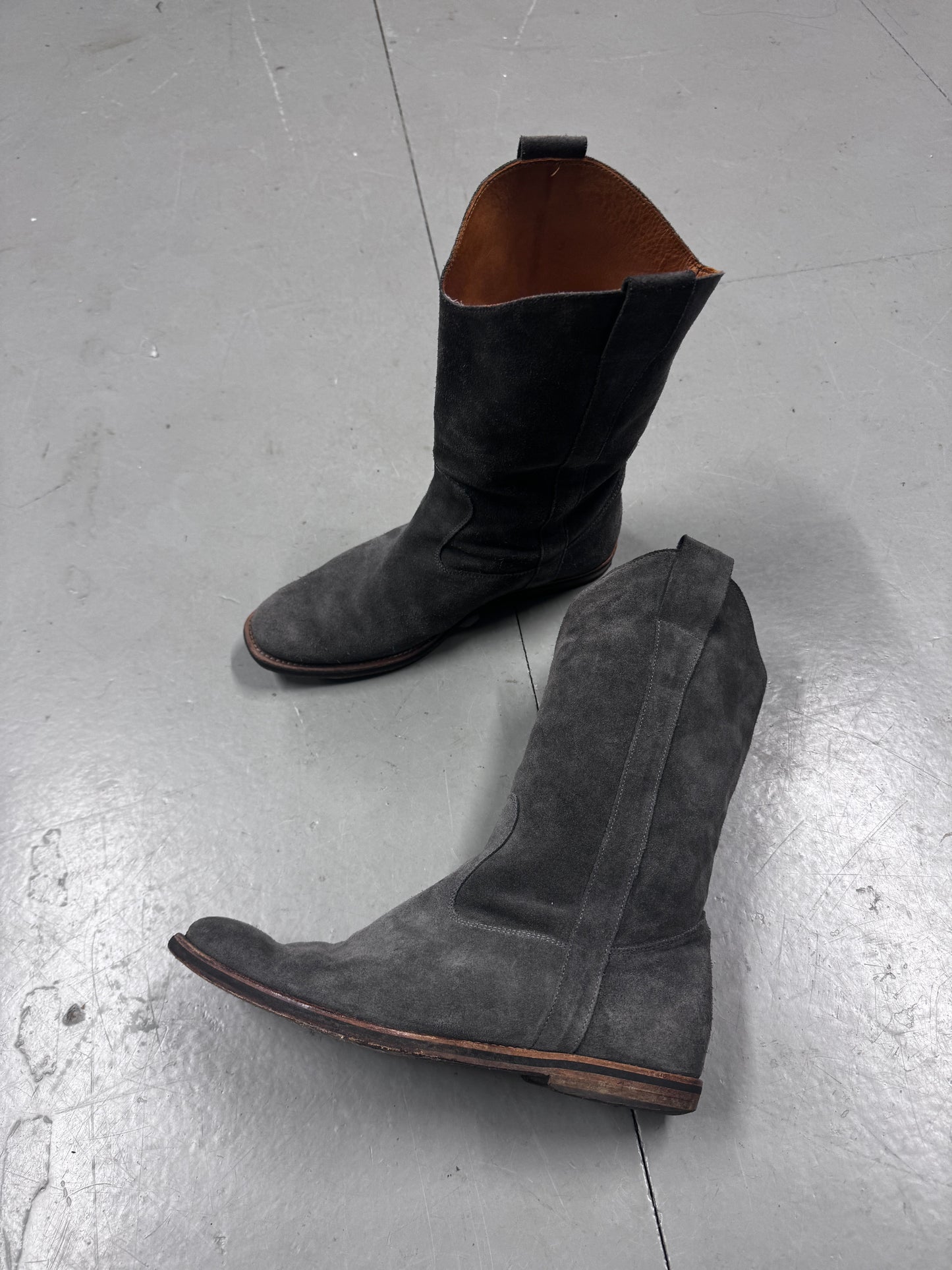 Maison Martin Margiela Suede High Boots