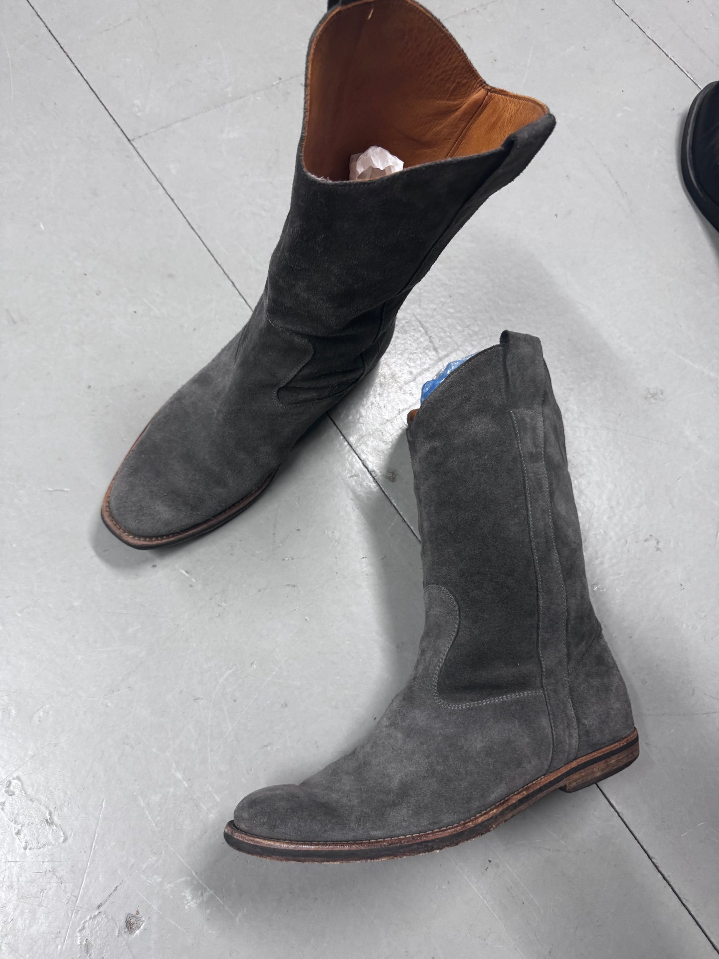 Maison Martin Margiela Suede High Boots