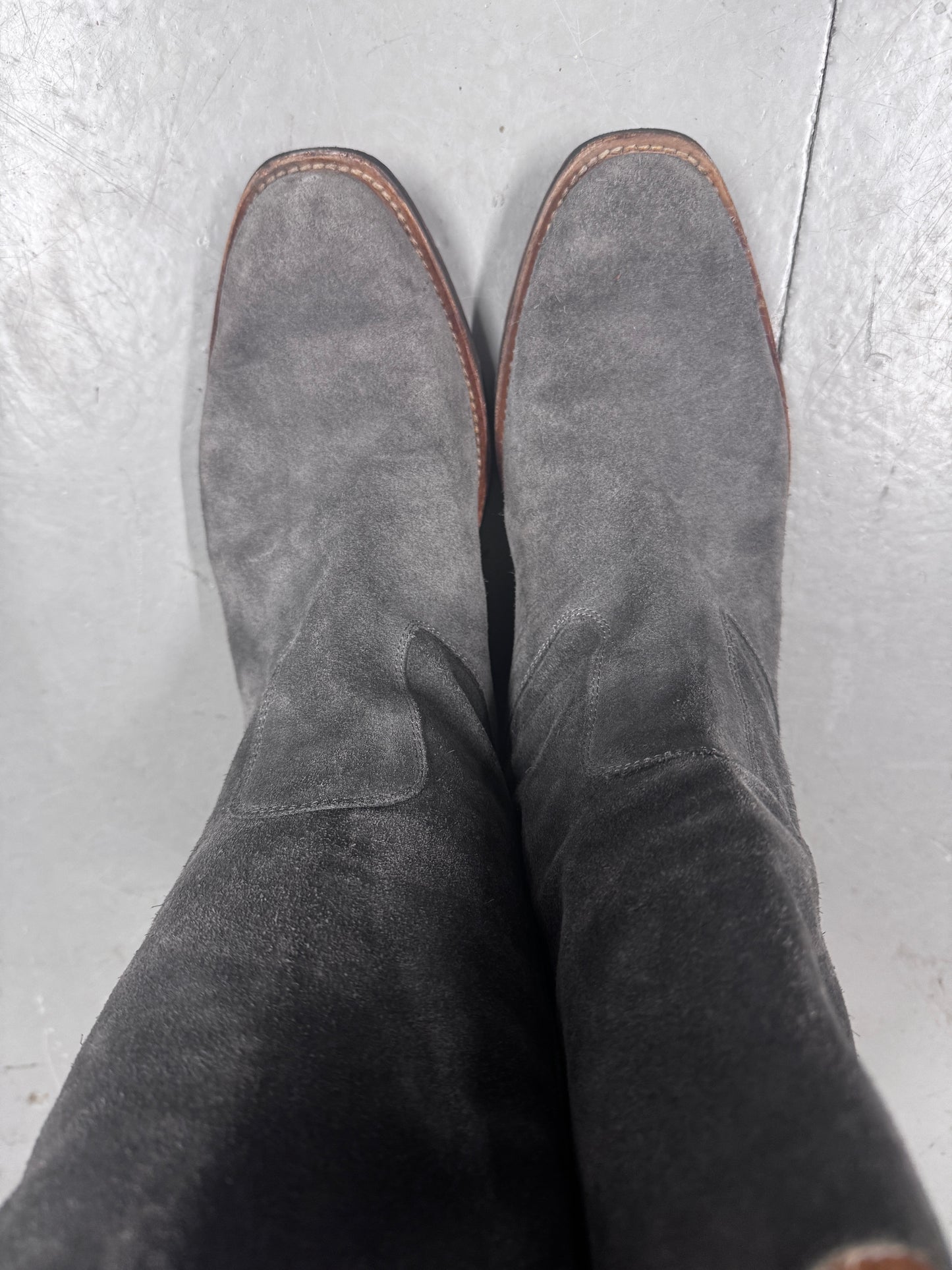 Maison Martin Margiela Suede High Boots