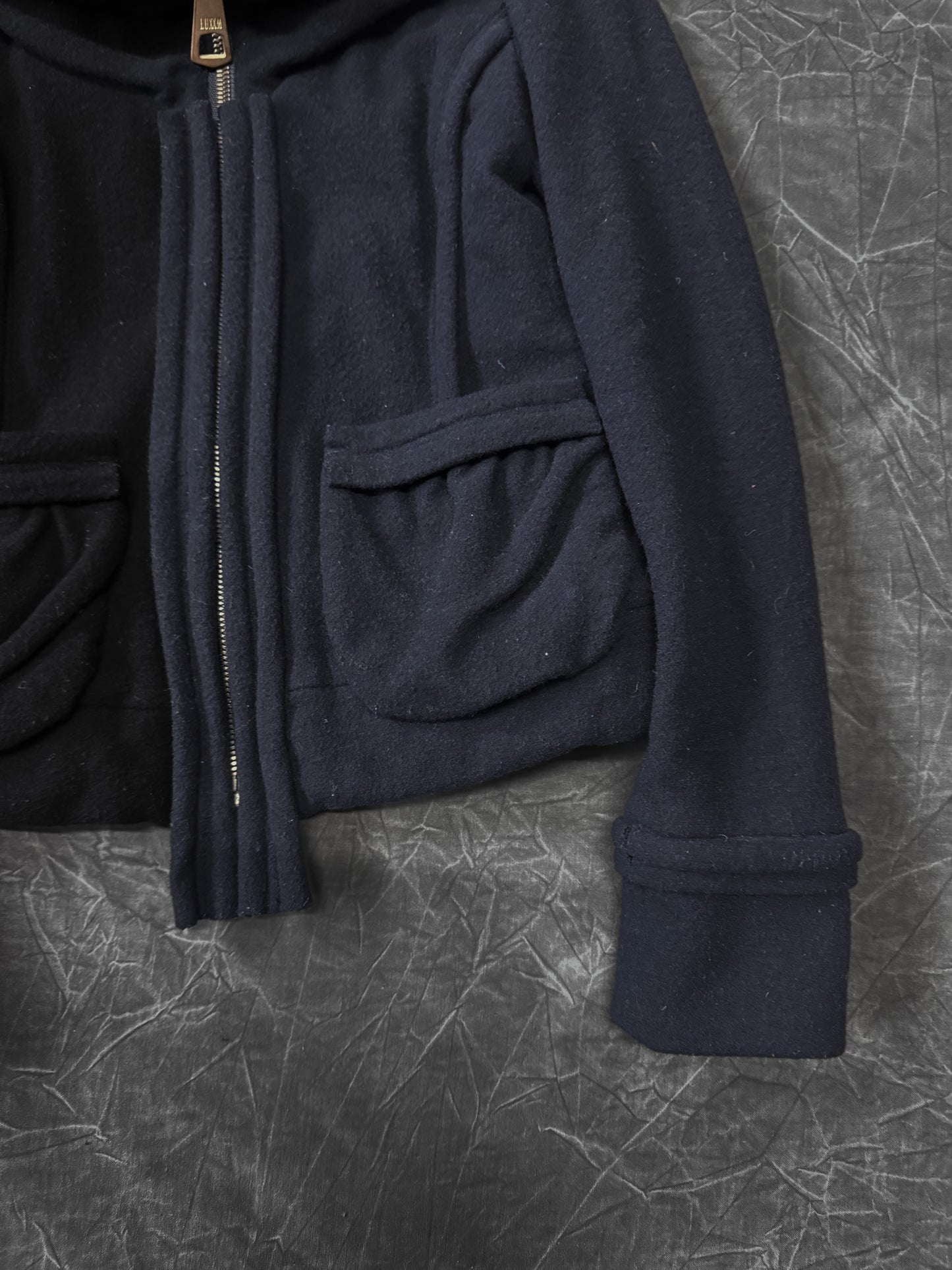 RagM Double Collar Zipper Jacket