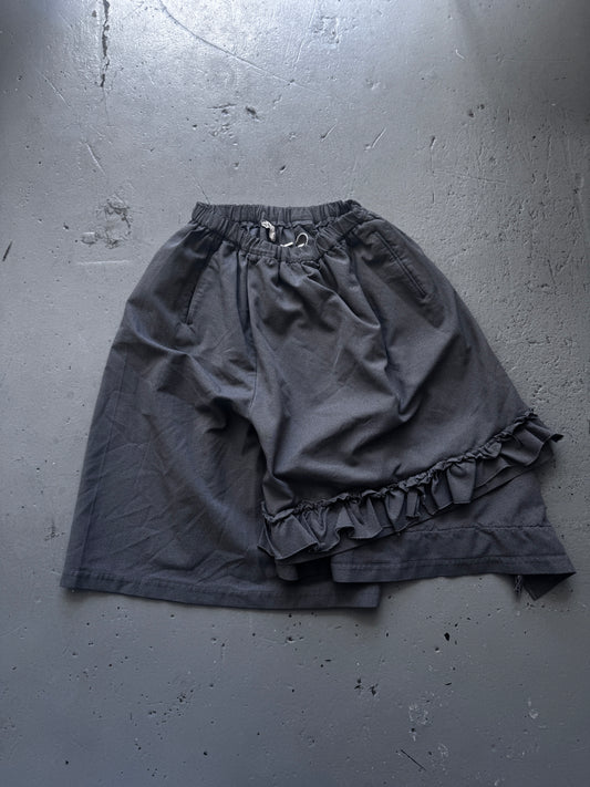 Comme Des Garcons Ruffle Layer Twisted Shorts
