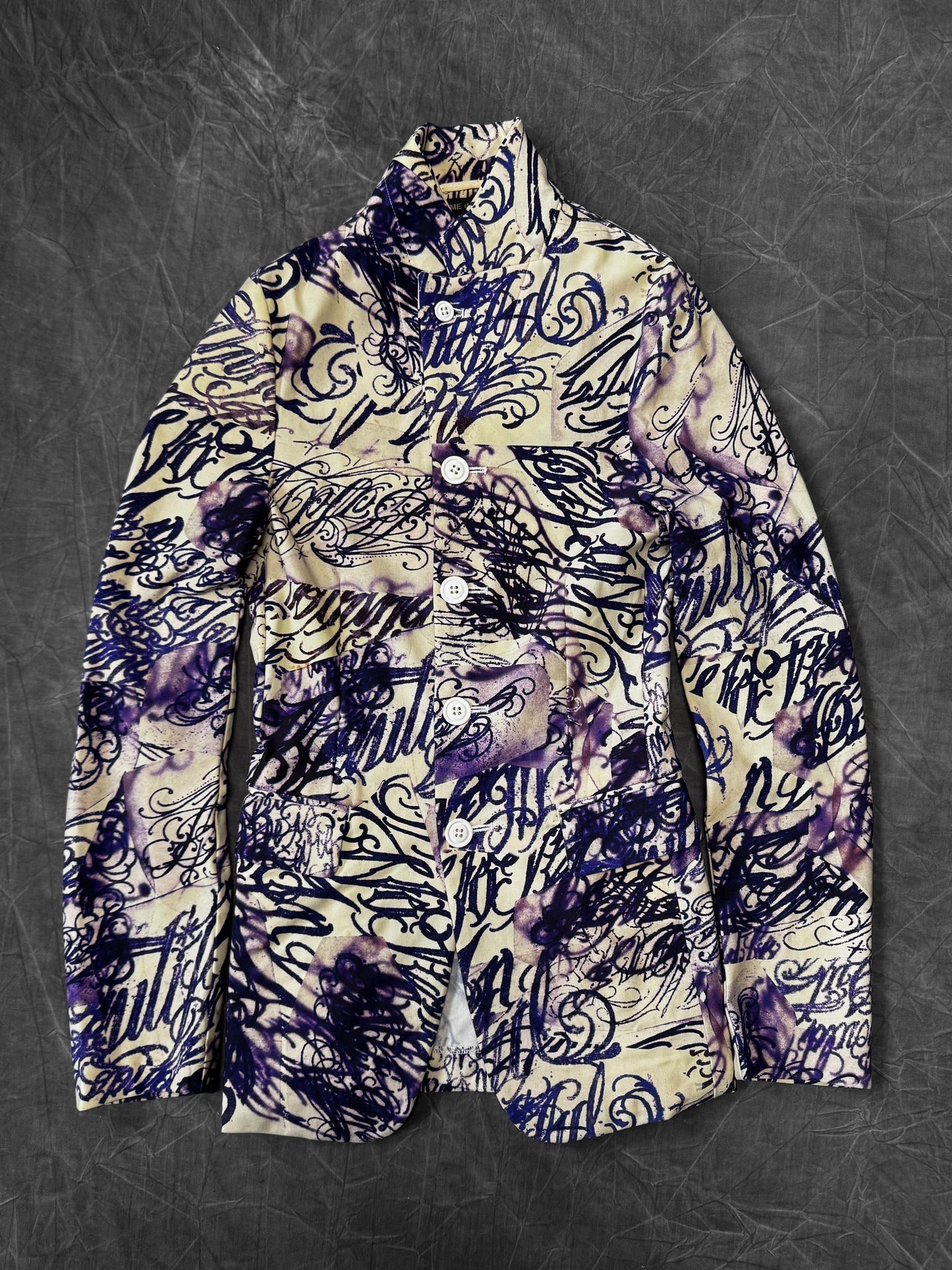 Comme Des Garcons AW15 Tattoo Blazer