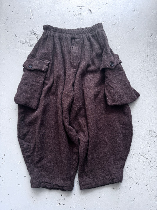 Comme Des Garcons Boiled Wool Cargo Balloon