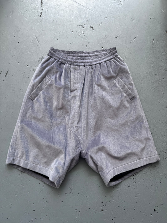 KTZ Fur Effect Drop Crotch Shorts