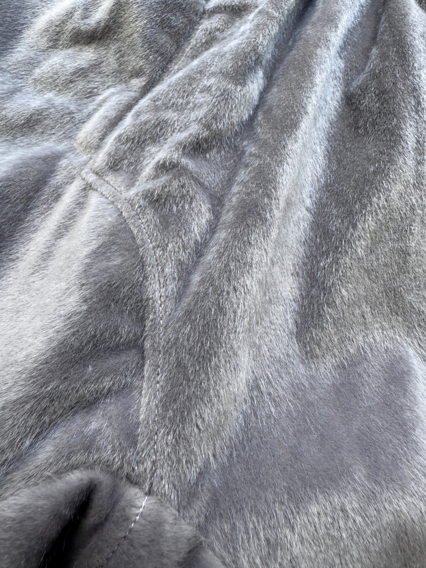 KTZ Fur Effect Drop Crotch Shorts