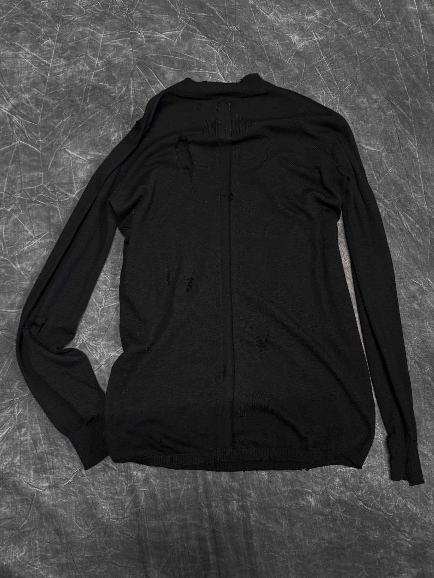Rick Owens SS14 Vicious Distressed Oversize Knit