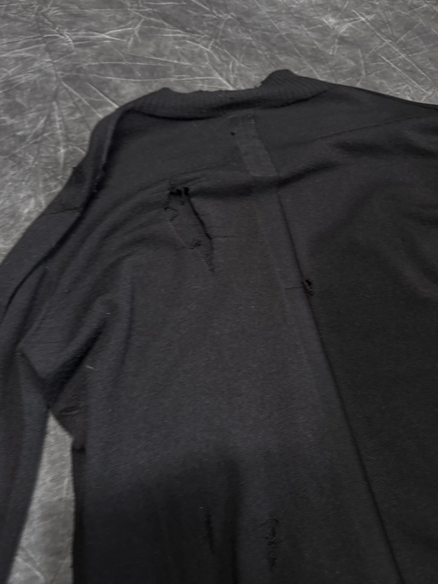 Rick Owens SS14 Vicious Distressed Oversize Knit