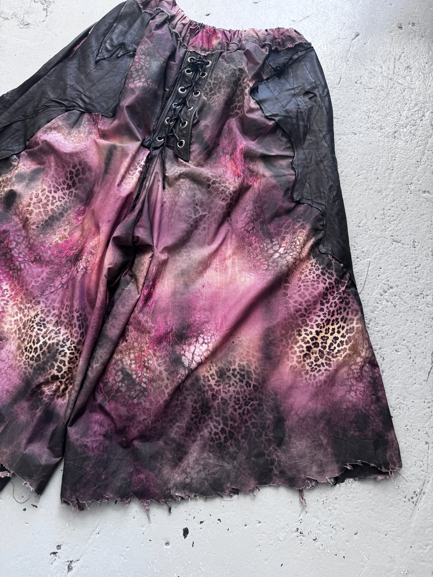 Shohei Takamiya Leather Detail Trouser