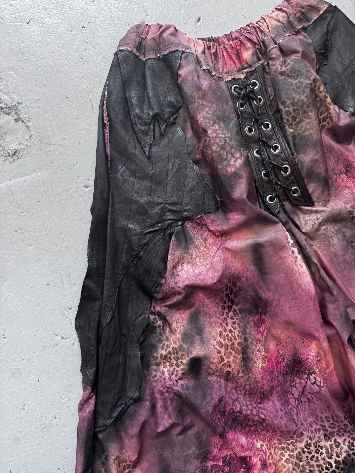 Shohei Takamiya Leather Detail Trouser