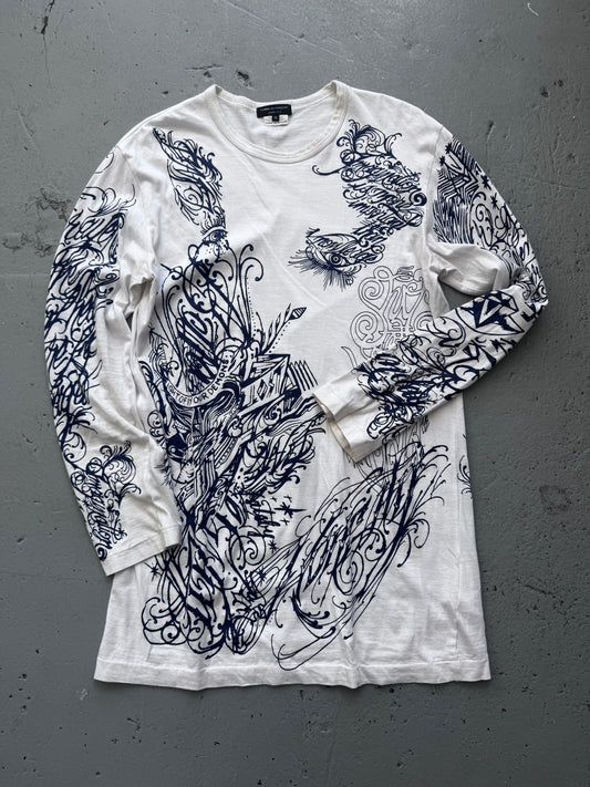 Comme Des Garcons Homme Plus Tattoo Longsleeve