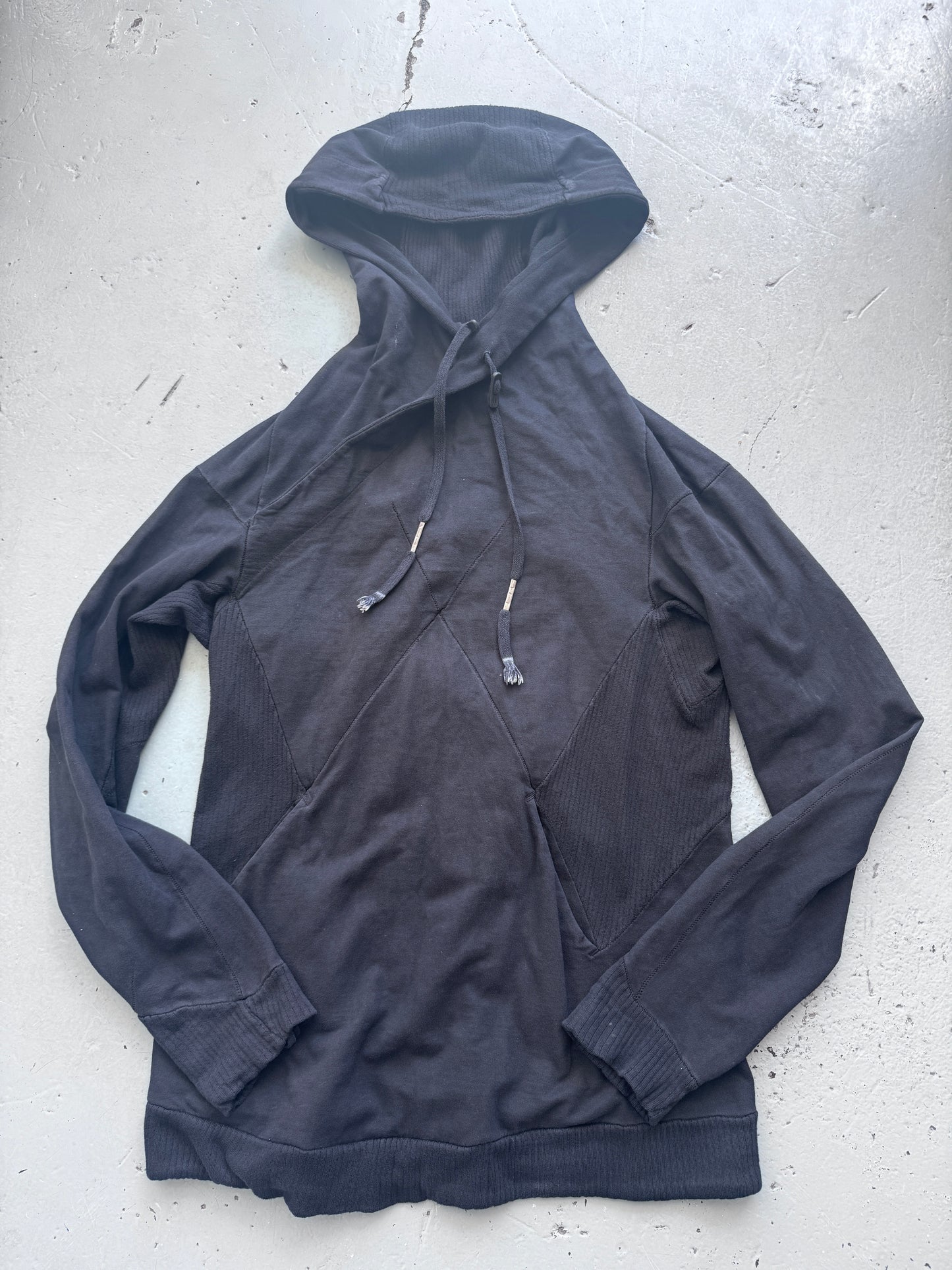 Boris Bidjan Saberi Fold Neck Hoodie