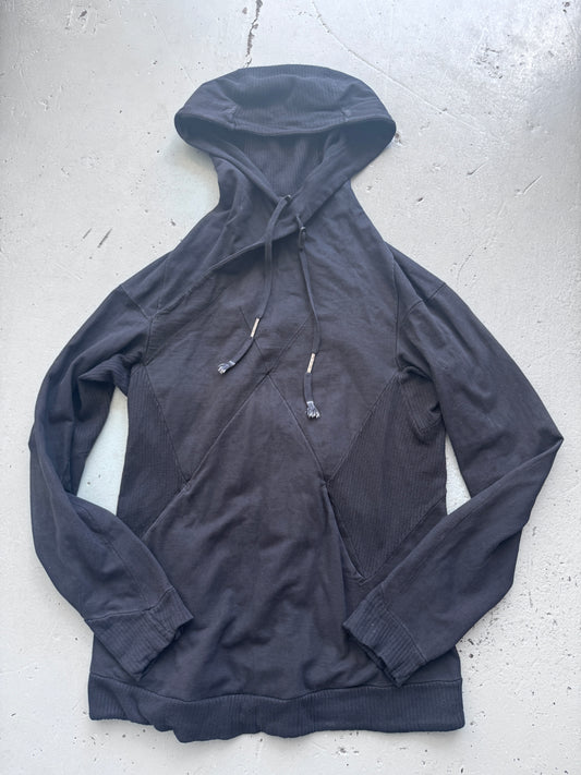 Boris Bidjan Saberi Fold Neck Hoodie