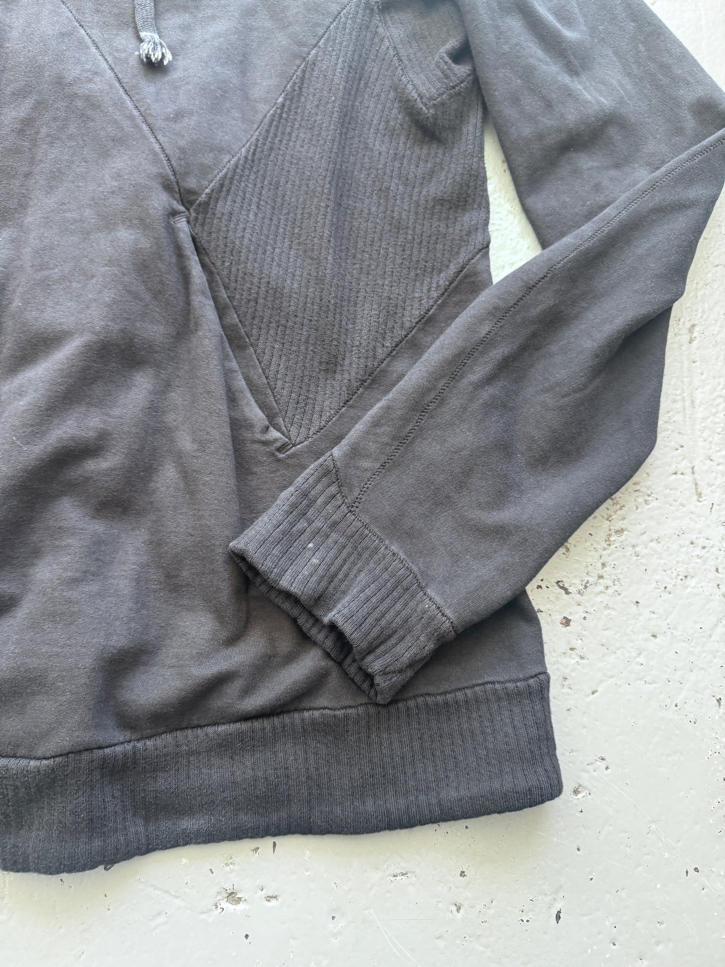 Boris Bidjan Saberi Fold Neck Hoodie
