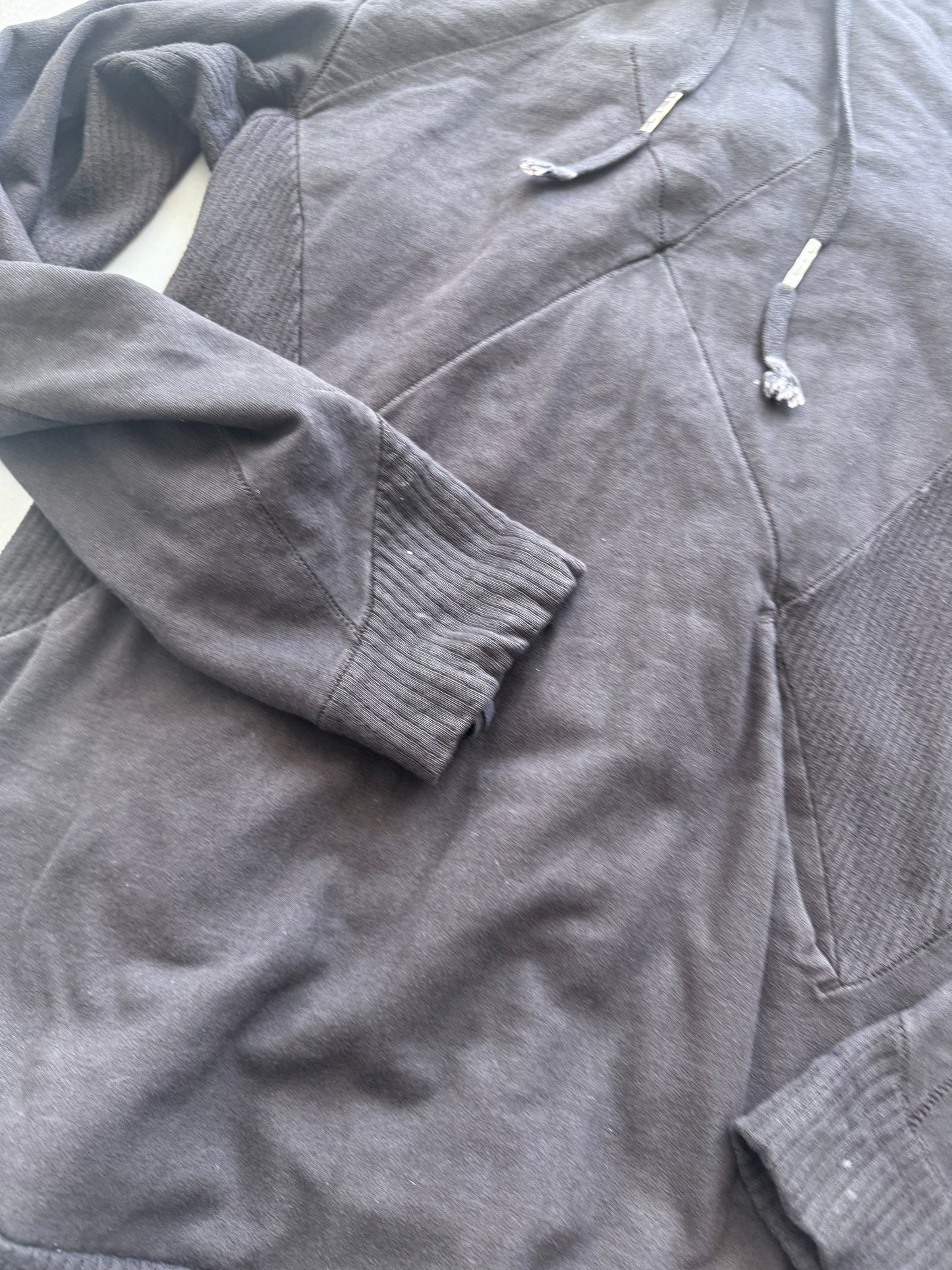 Boris Bidjan Saberi Fold Neck Hoodie