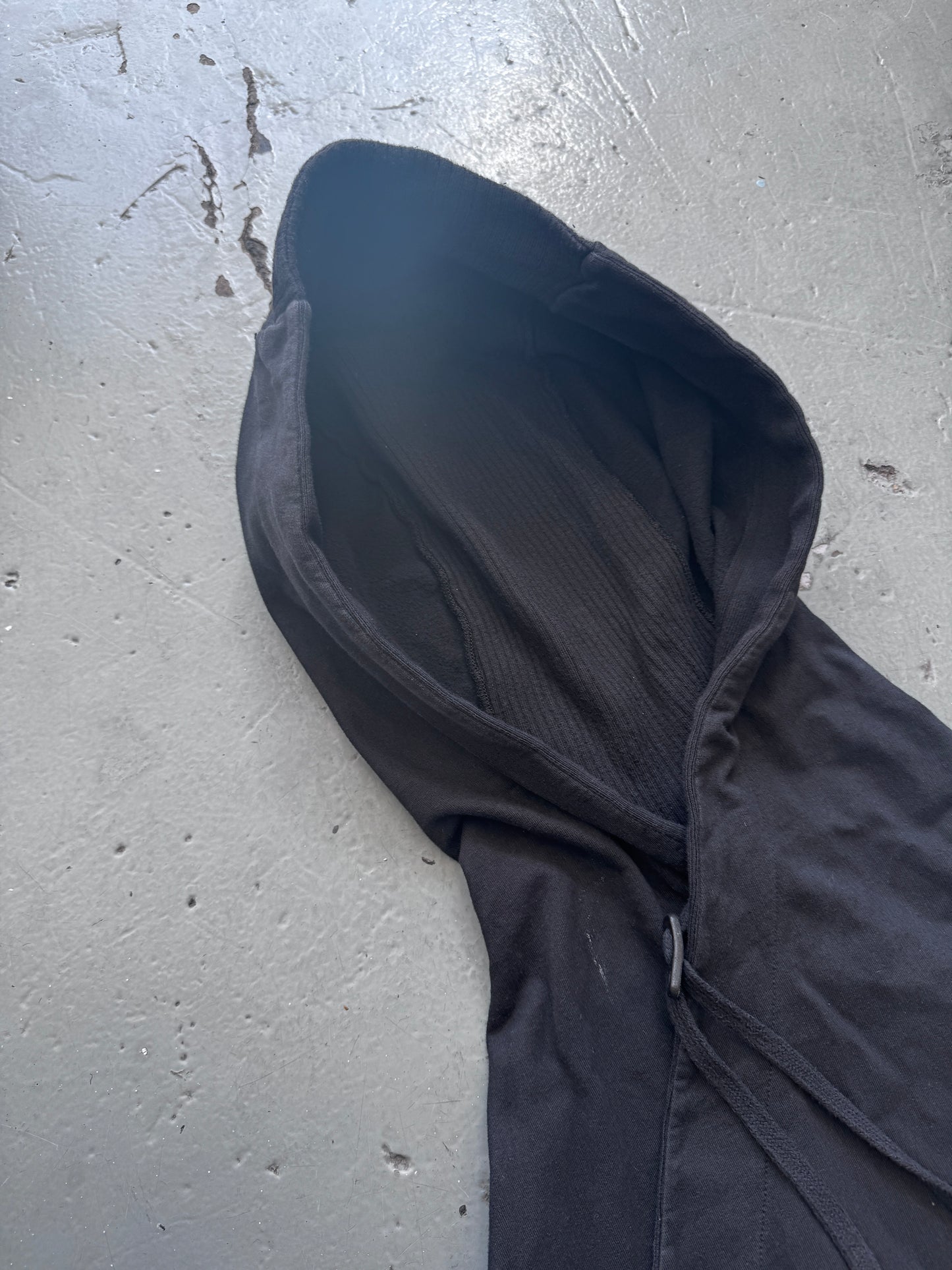 Boris Bidjan Saberi Fold Neck Hoodie