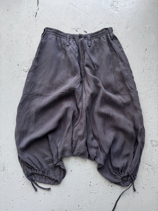 Yohji Yamamoto Y's Silk like Drop Crotch Trouser