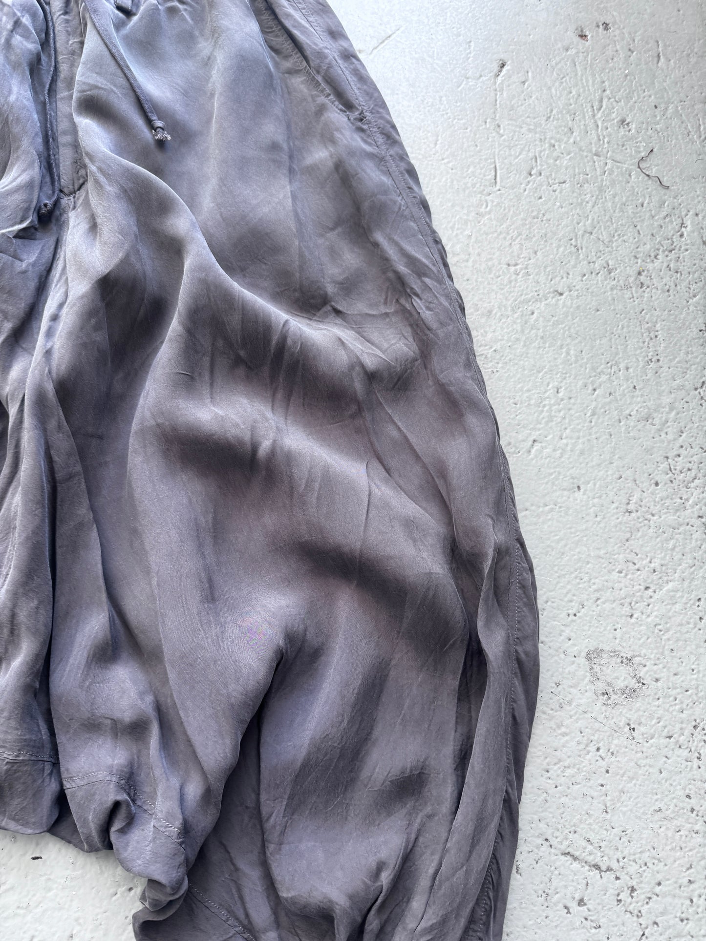 Yohji Yamamoto Y's Silk like Drop Crotch Trouser