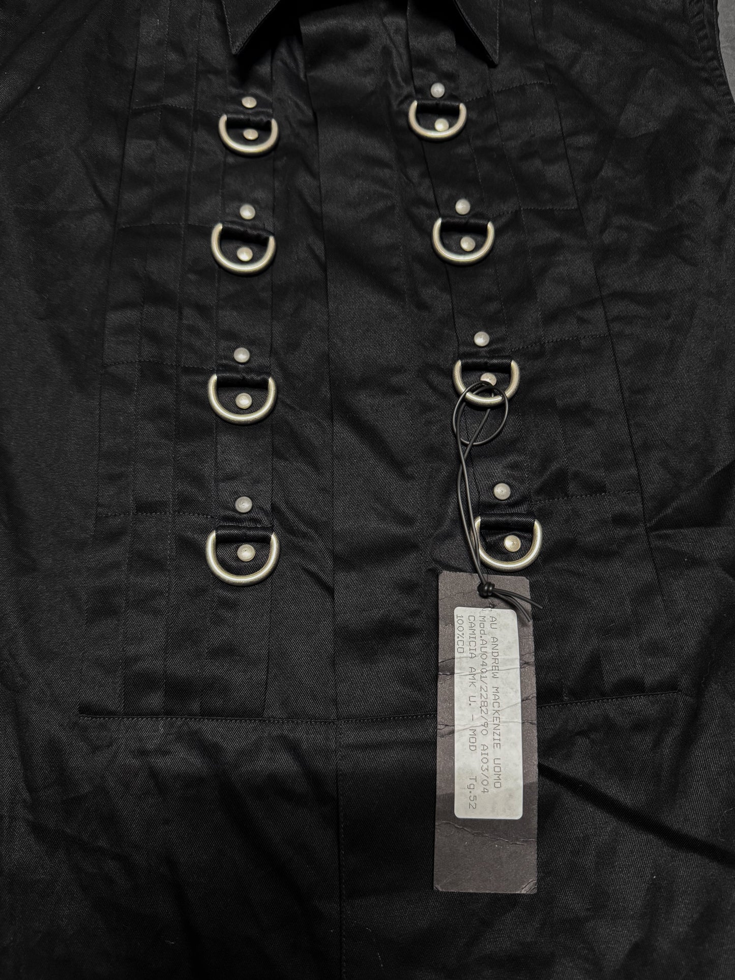 Andrew Mackenzie Bondage Vest Shirt
