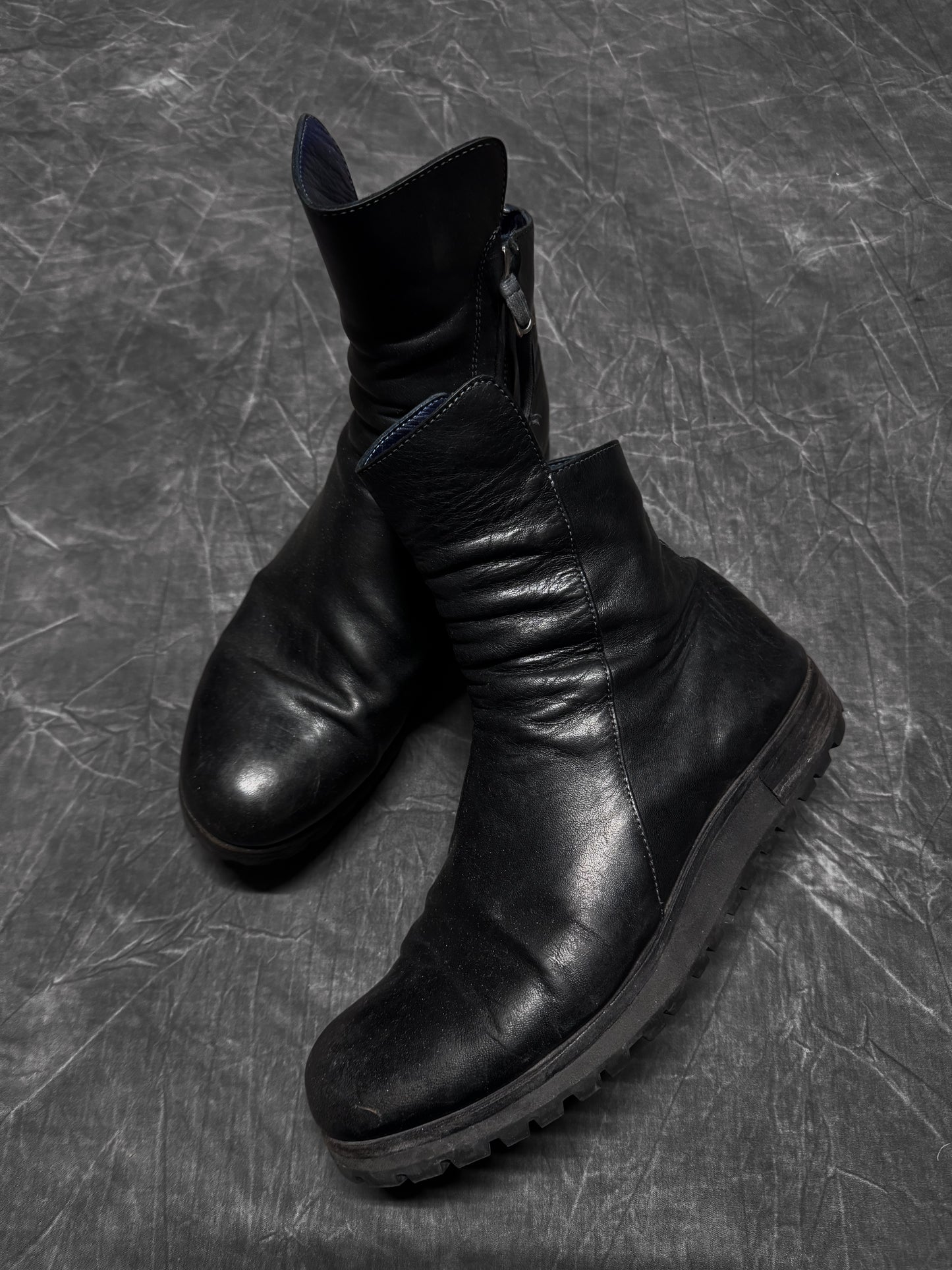 Boris Bidjan Saberi Horse Leather Overdye Boot 1