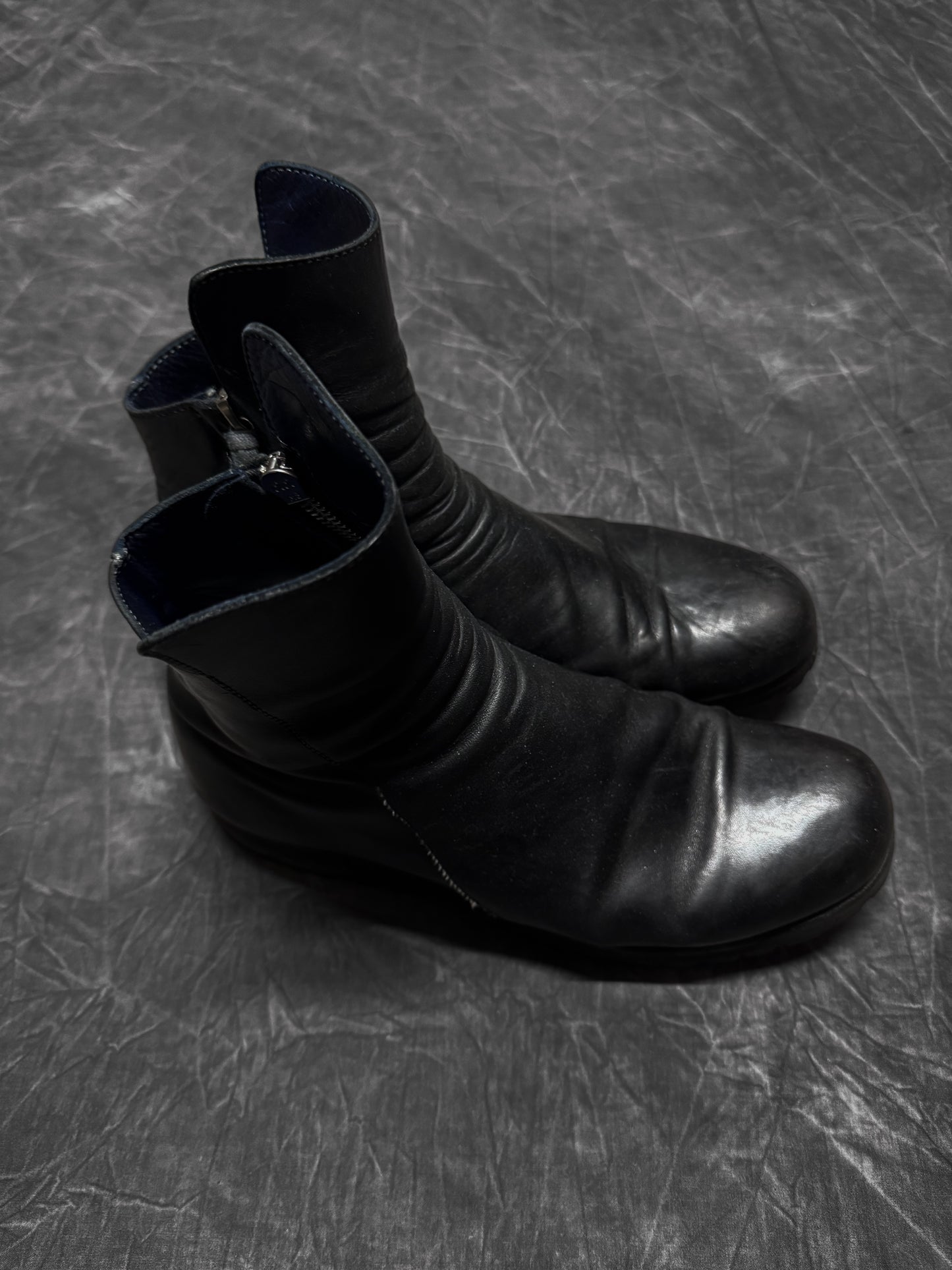 Boris Bidjan Saberi Horse Leather Overdye Boot 1