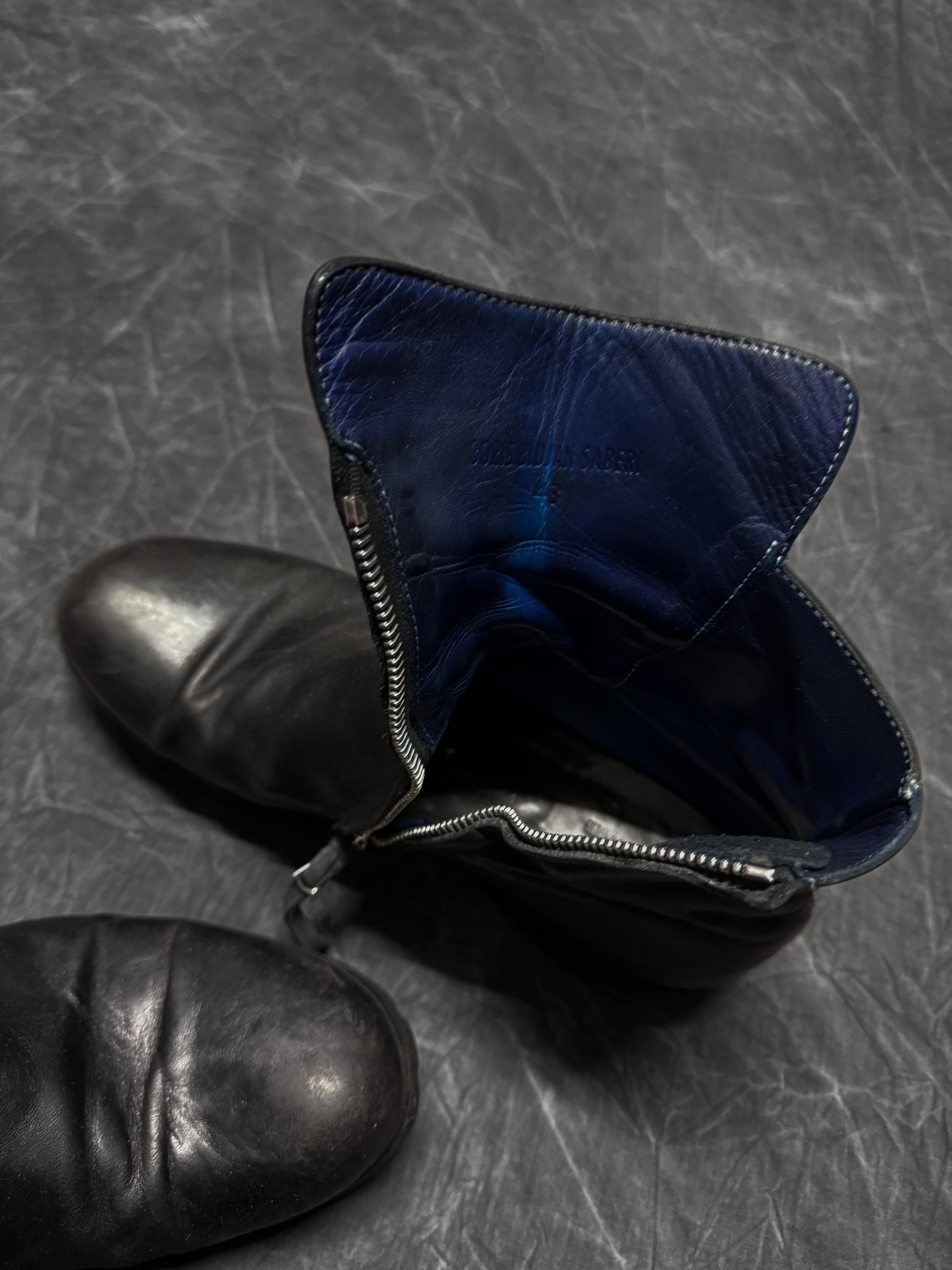 Boris Bidjan Saberi Horse Leather Overdye Boot 1
