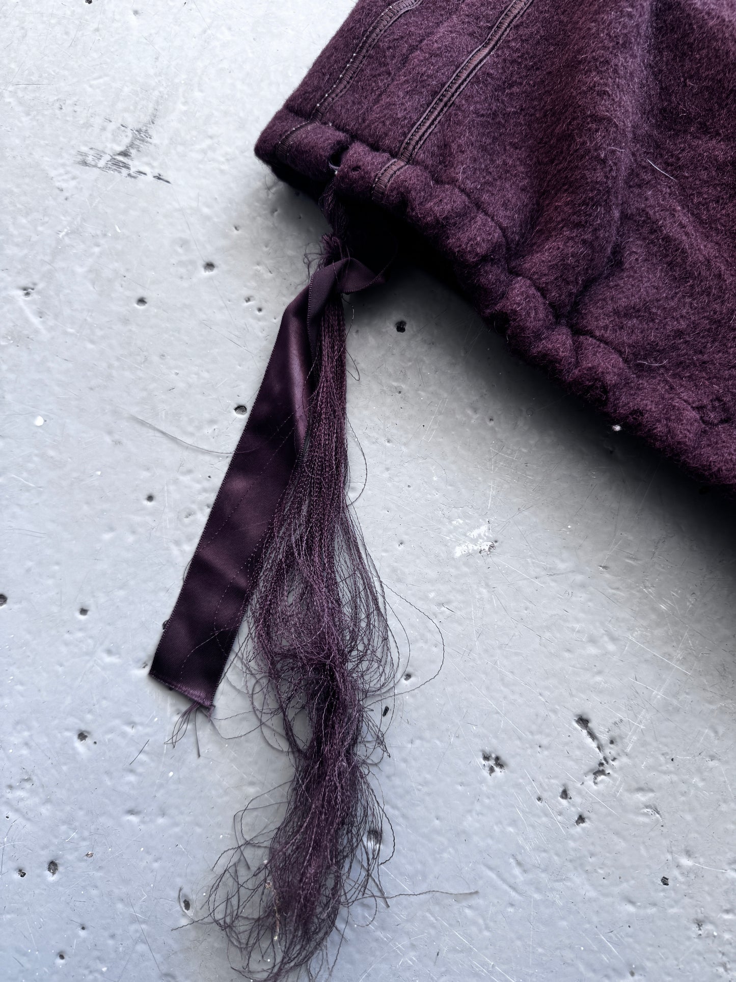Antique Theatrical Wool Short Trouser