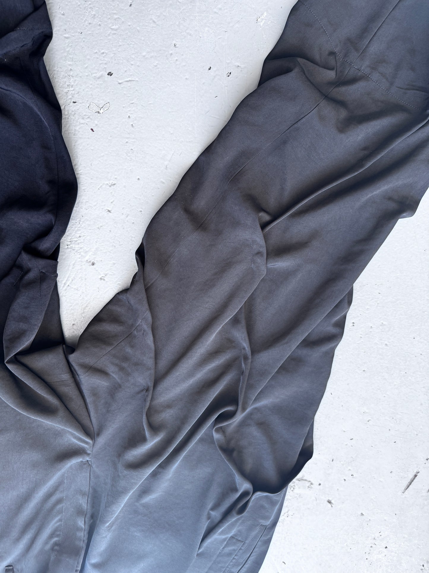 Yohji Yamamoto Pour Homme Crinkle Seam Suit Trouser