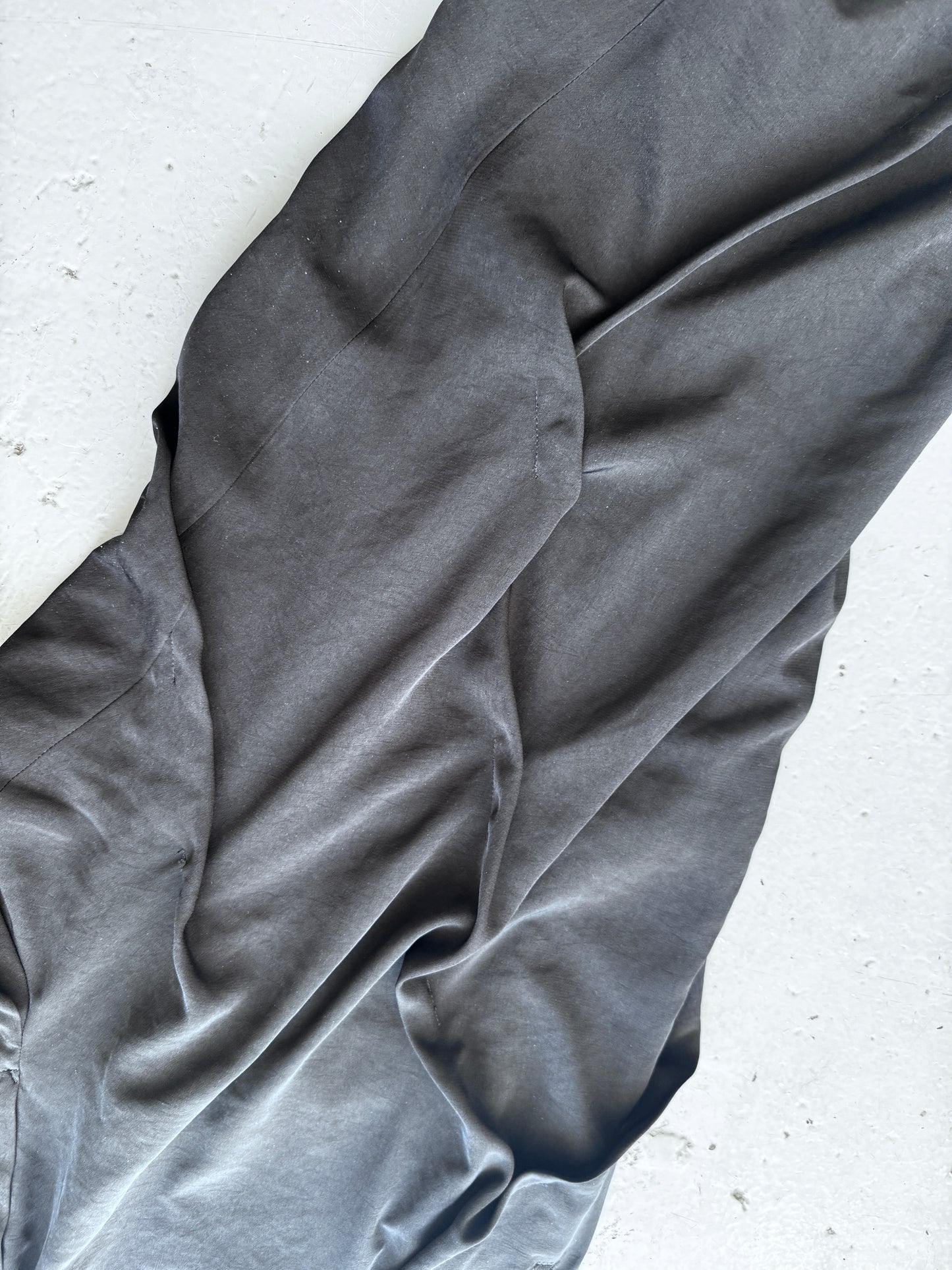 Yohji Yamamoto Pour Homme Crinkle Seam Suit Trouser