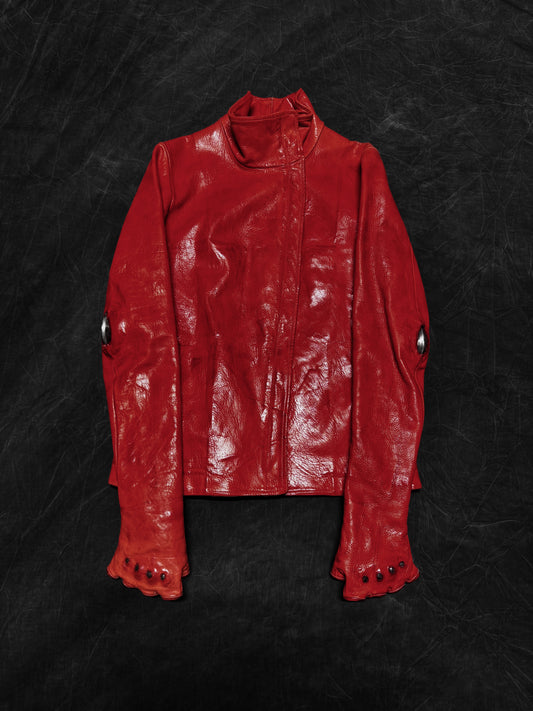 Carol Christian Poell Bison Leather Gloved Prosthetic Jacket