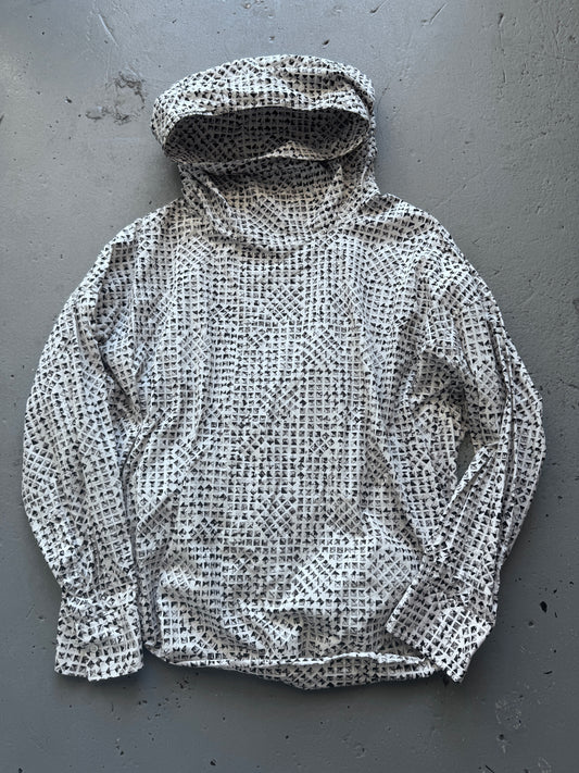 Lad Musician Trompe Stud Hooded Shirt