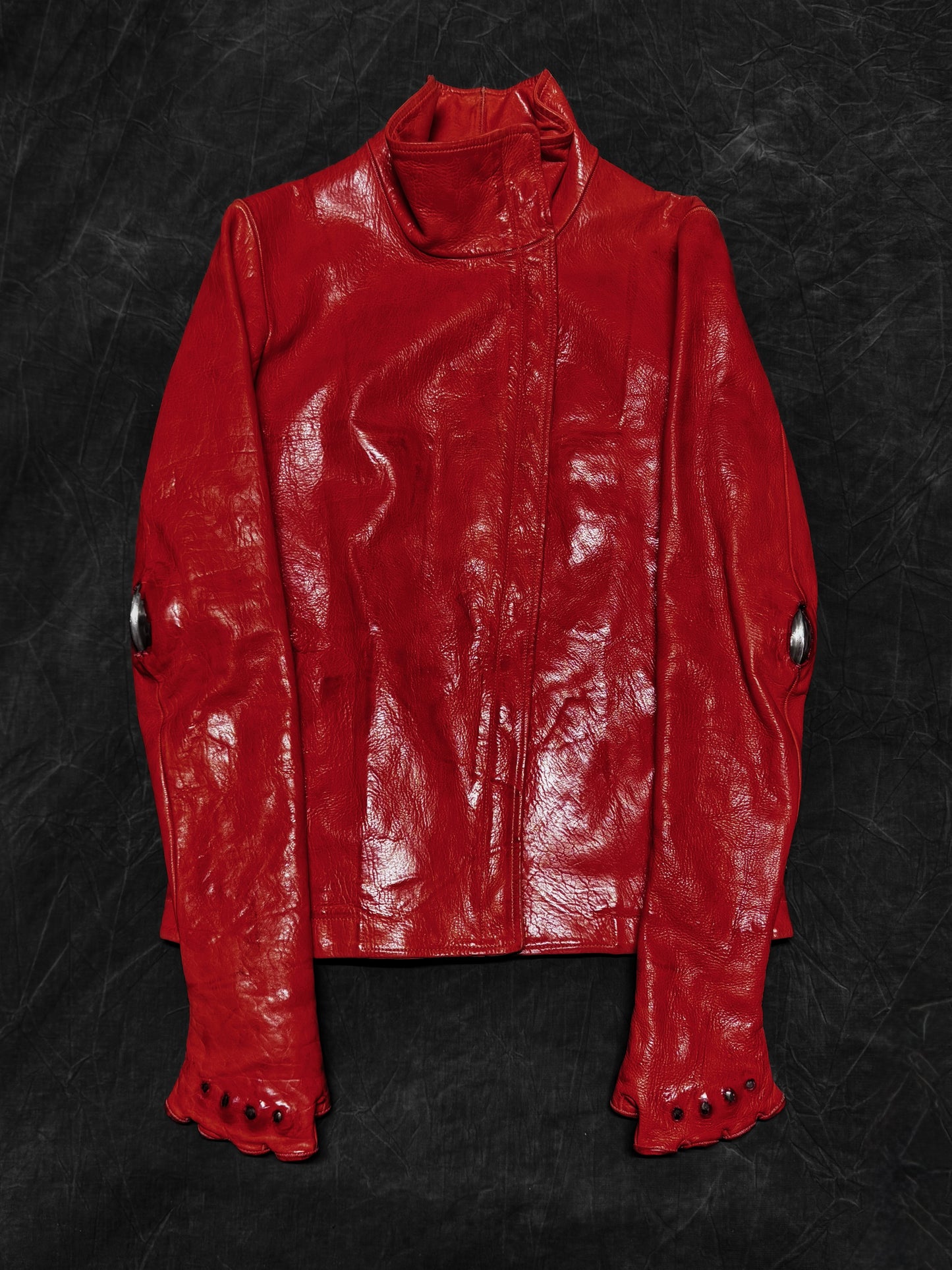 Carol Christian Poell Bison Leather Gloved Prosthetic Jacket