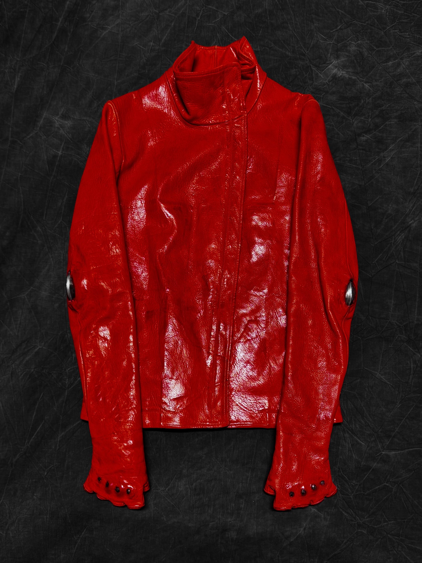 Carol Christian Poell Bison Leather Gloved Prosthetic Jacket