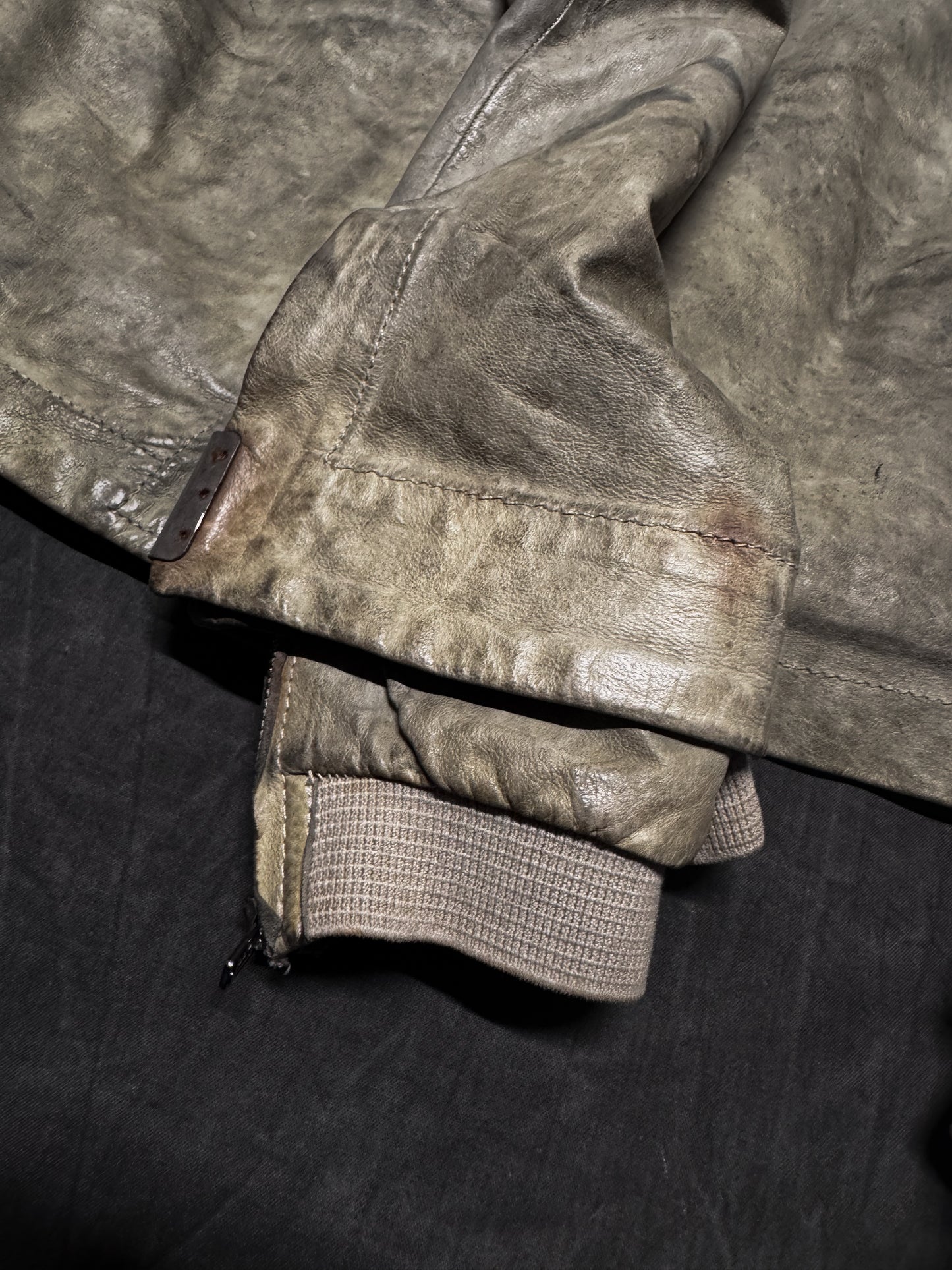 Carol Christian Poell 2009 Self-Same Gloved Kangaroo Leather Jacket