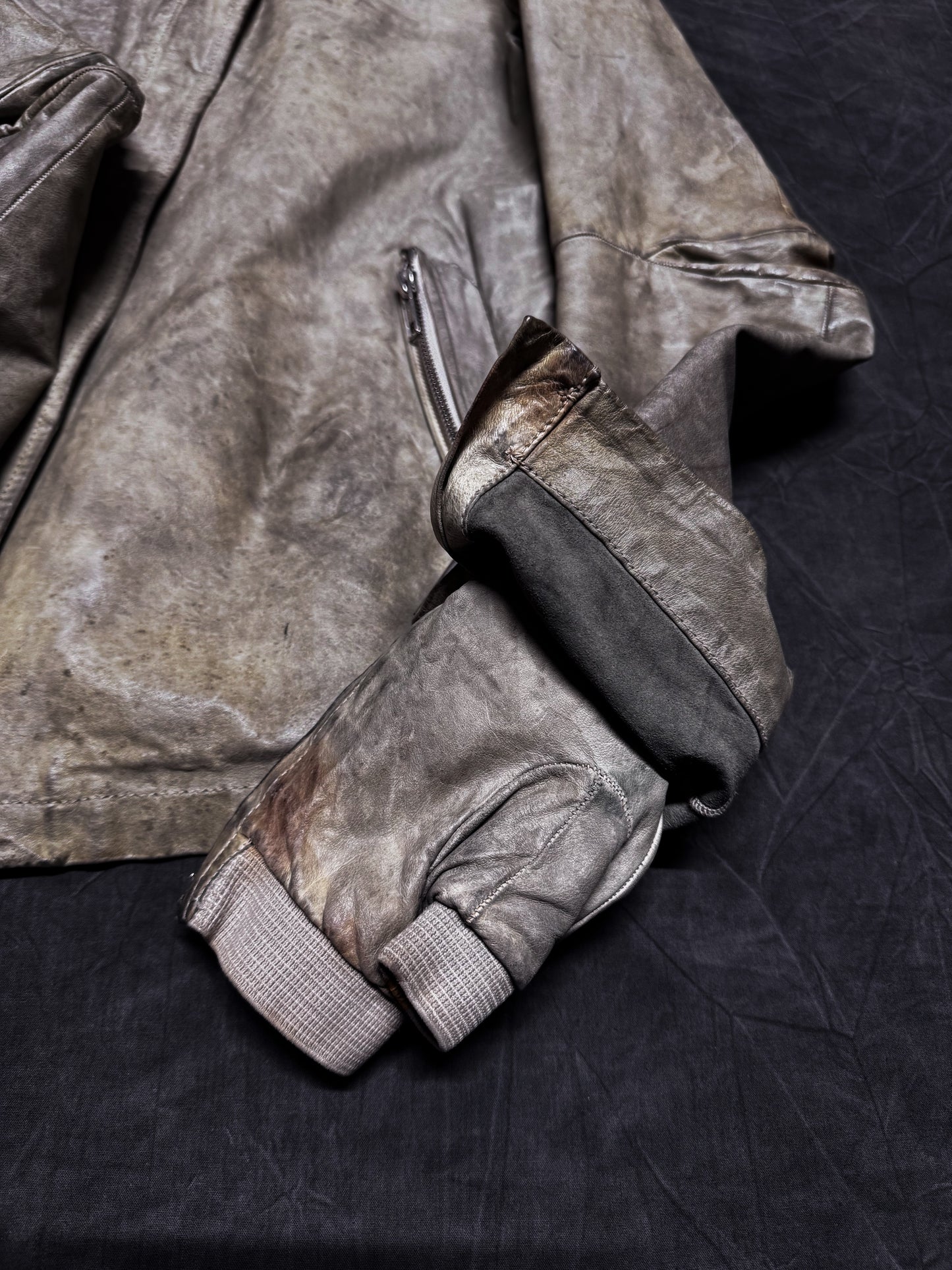 Carol Christian Poell 2009 Self-Same Gloved Kangaroo Leather Jacket