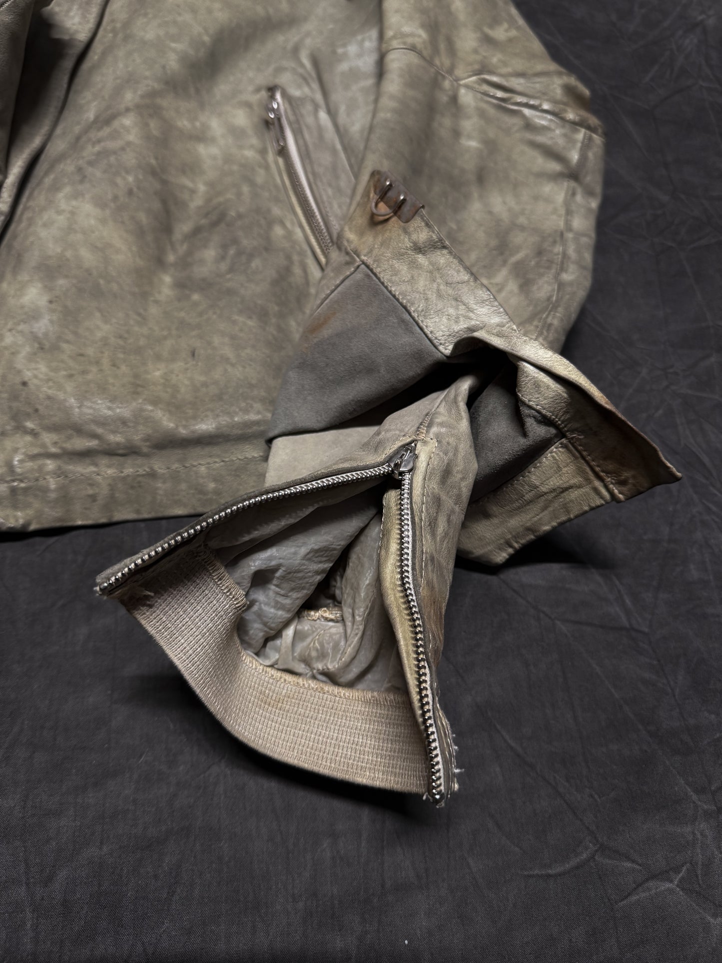 Carol Christian Poell 2009 Self-Same Gloved Kangaroo Leather Jacket