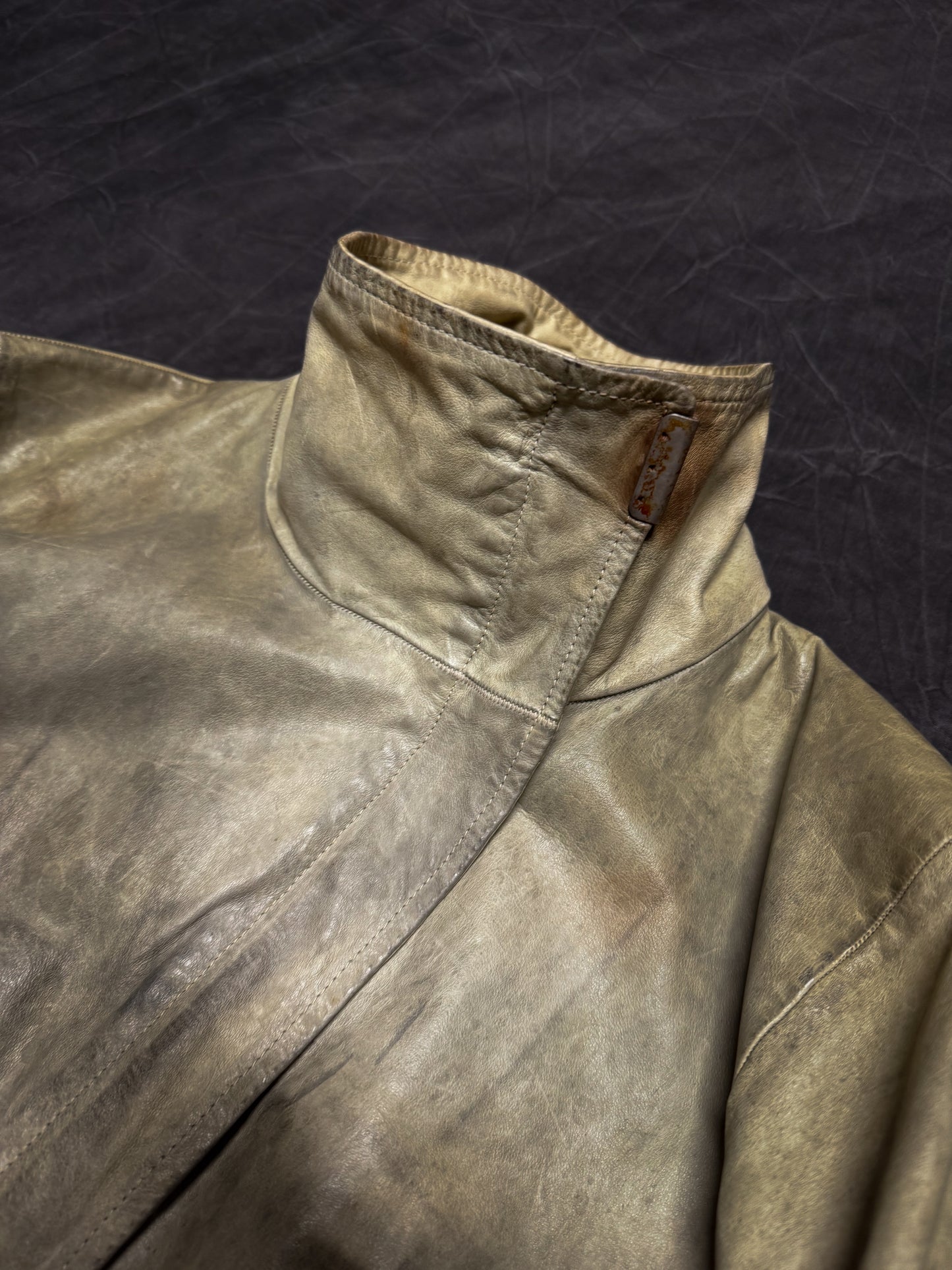 Carol Christian Poell 2009 Self-Same Gloved Kangaroo Leather Jacket