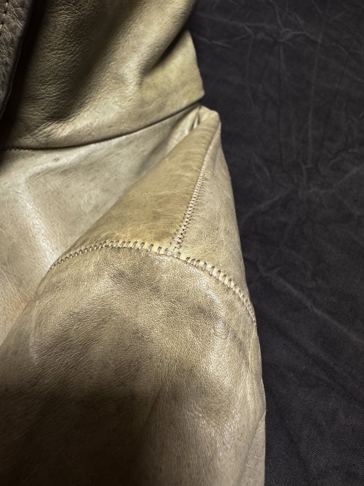 Carol Christian Poell 2009 Self-Same Gloved Kangaroo Leather Jacket