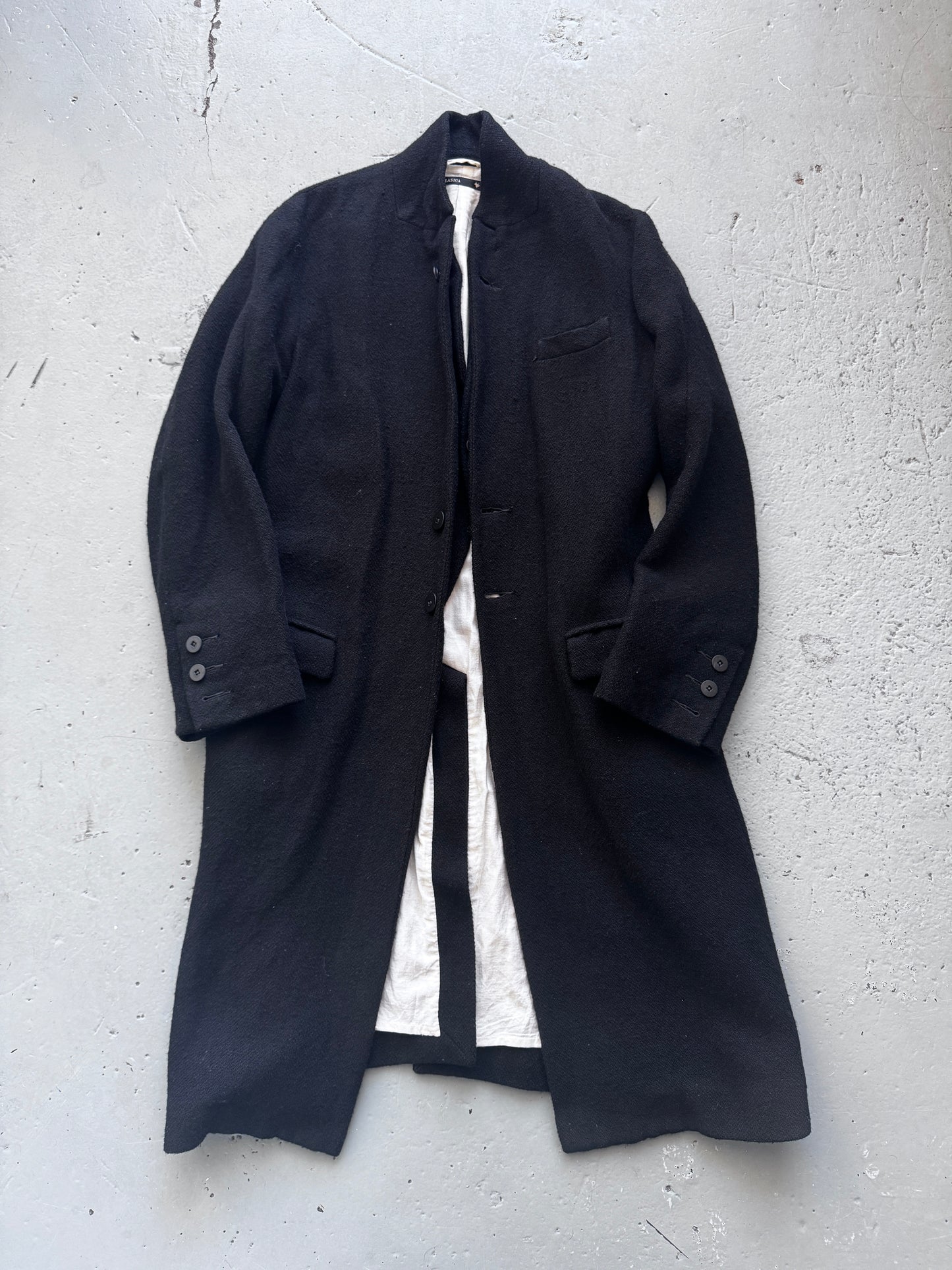 Klasica Wool Double Layer Coat
