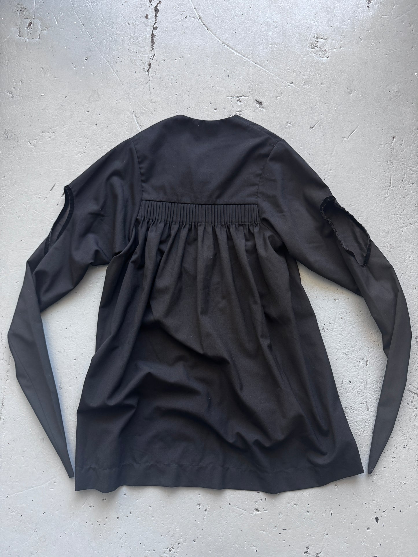 Antique Ede & Ravenscroft Pleated Sleeveless Jacket