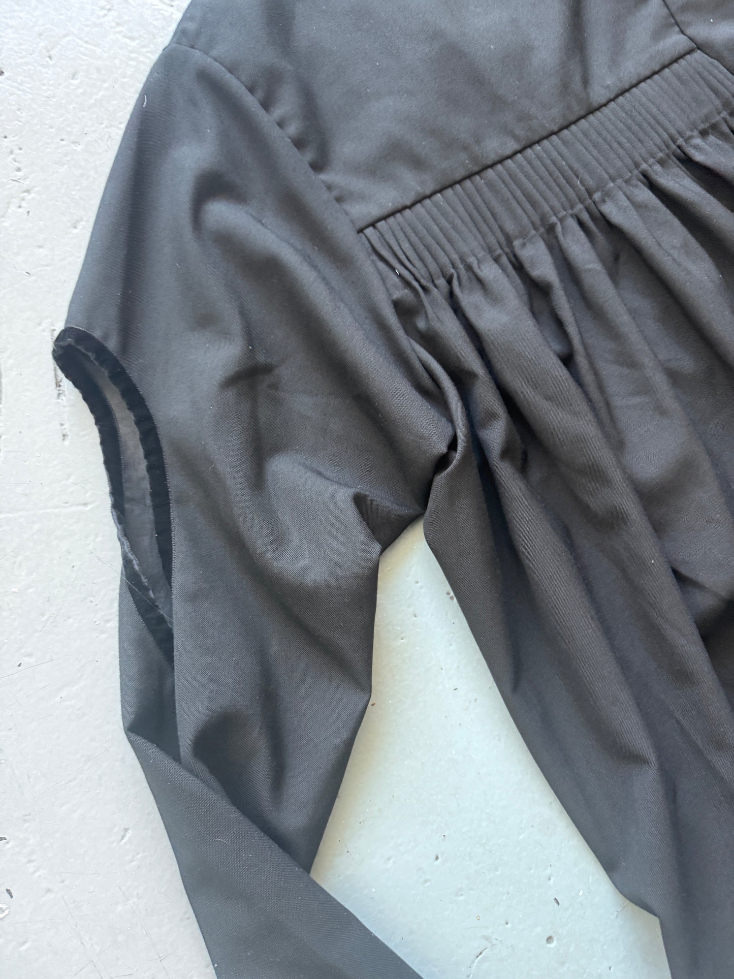 Antique Ede & Ravenscroft Pleated Sleeveless Jacket