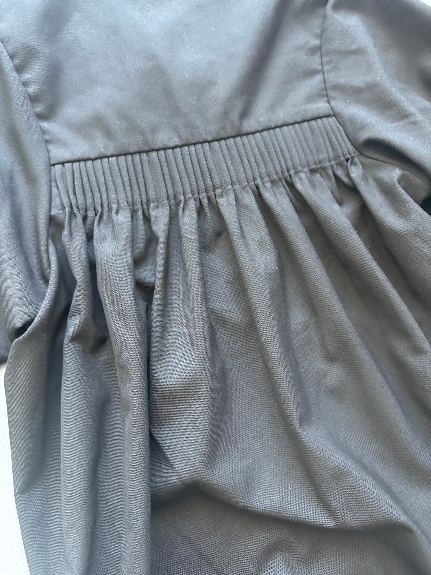 Antique Ede & Ravenscroft Pleated Sleeveless Jacket