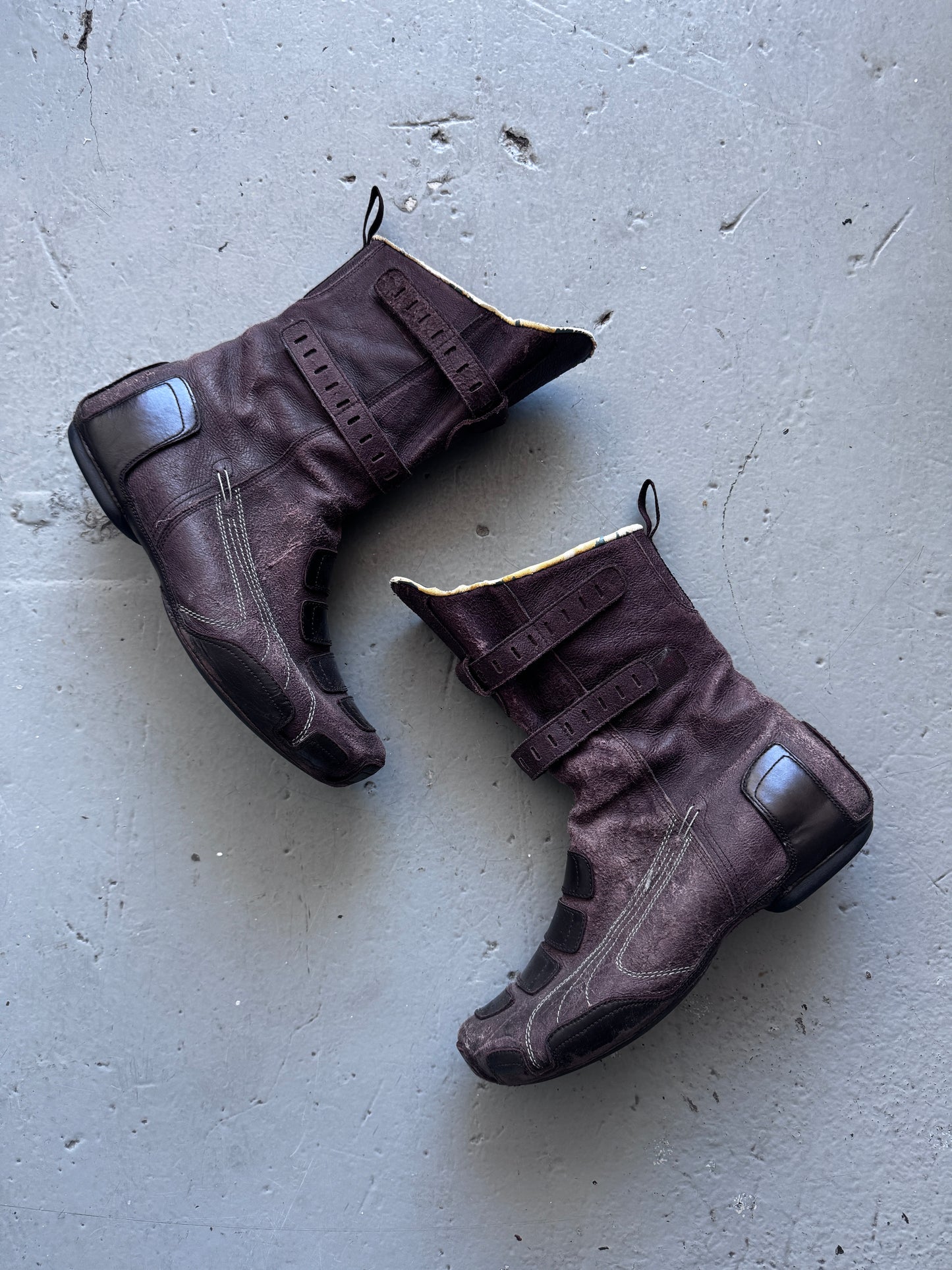 Puma 90s Motorcycle boot Brown Suede