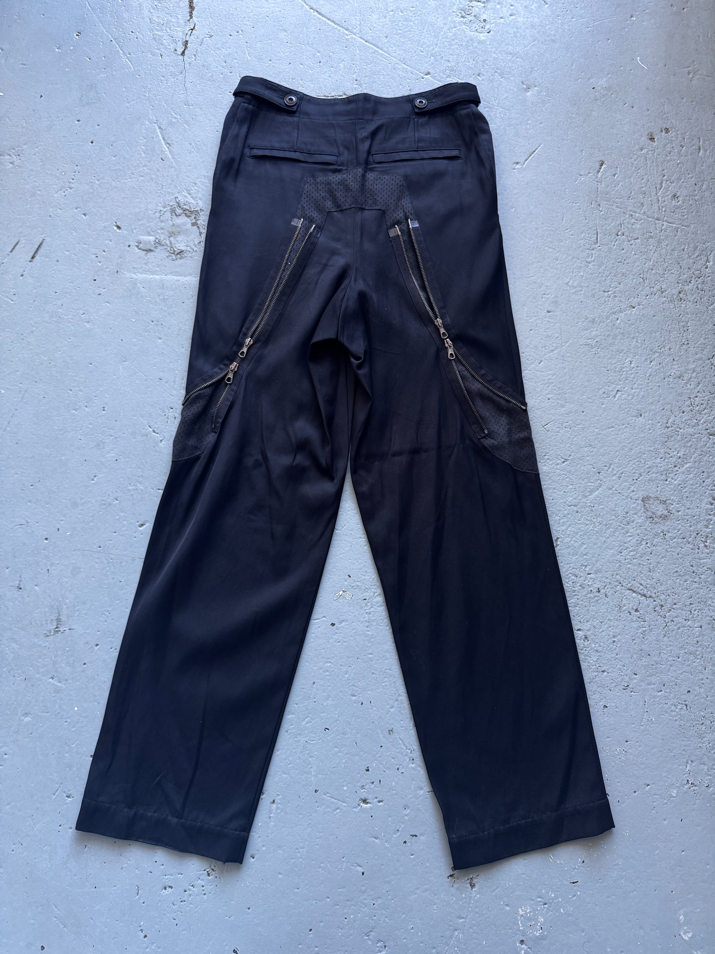 Kiko Kostadinov Zip Back Pleated Trouser