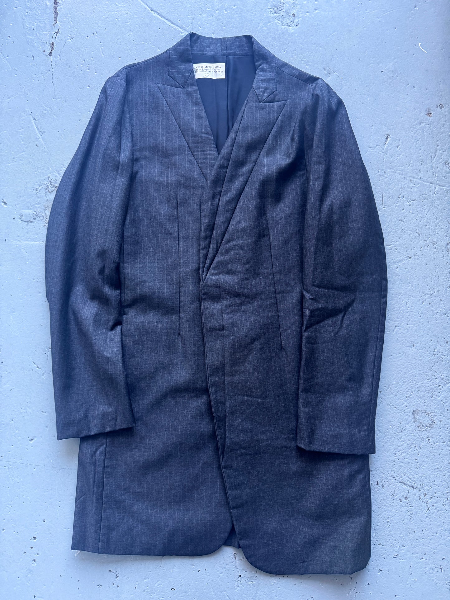 Masaki Matsushima Homme Velcro Dart Blazer