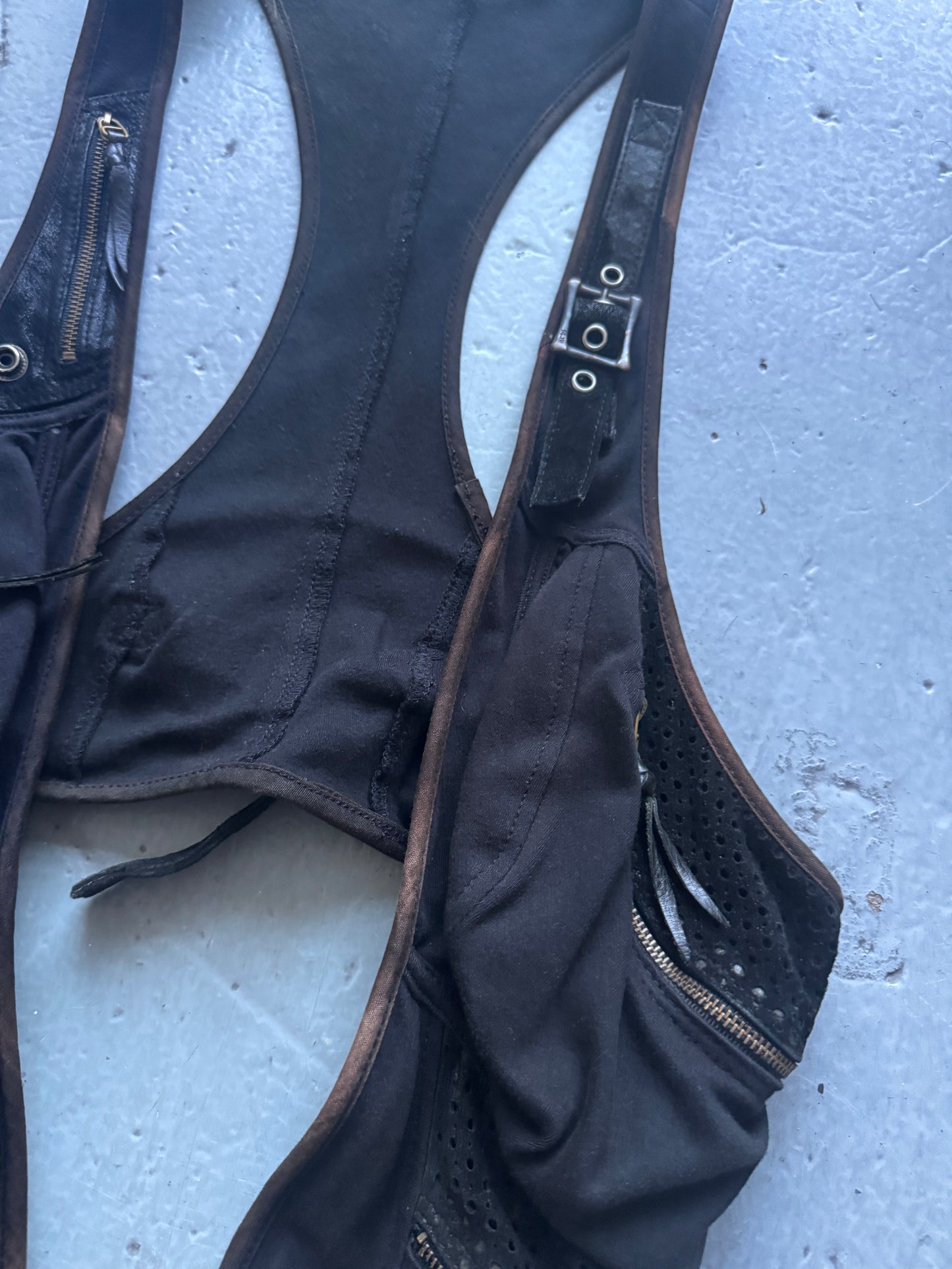 14th Addiction Jersey and Lambskin Holster Vest