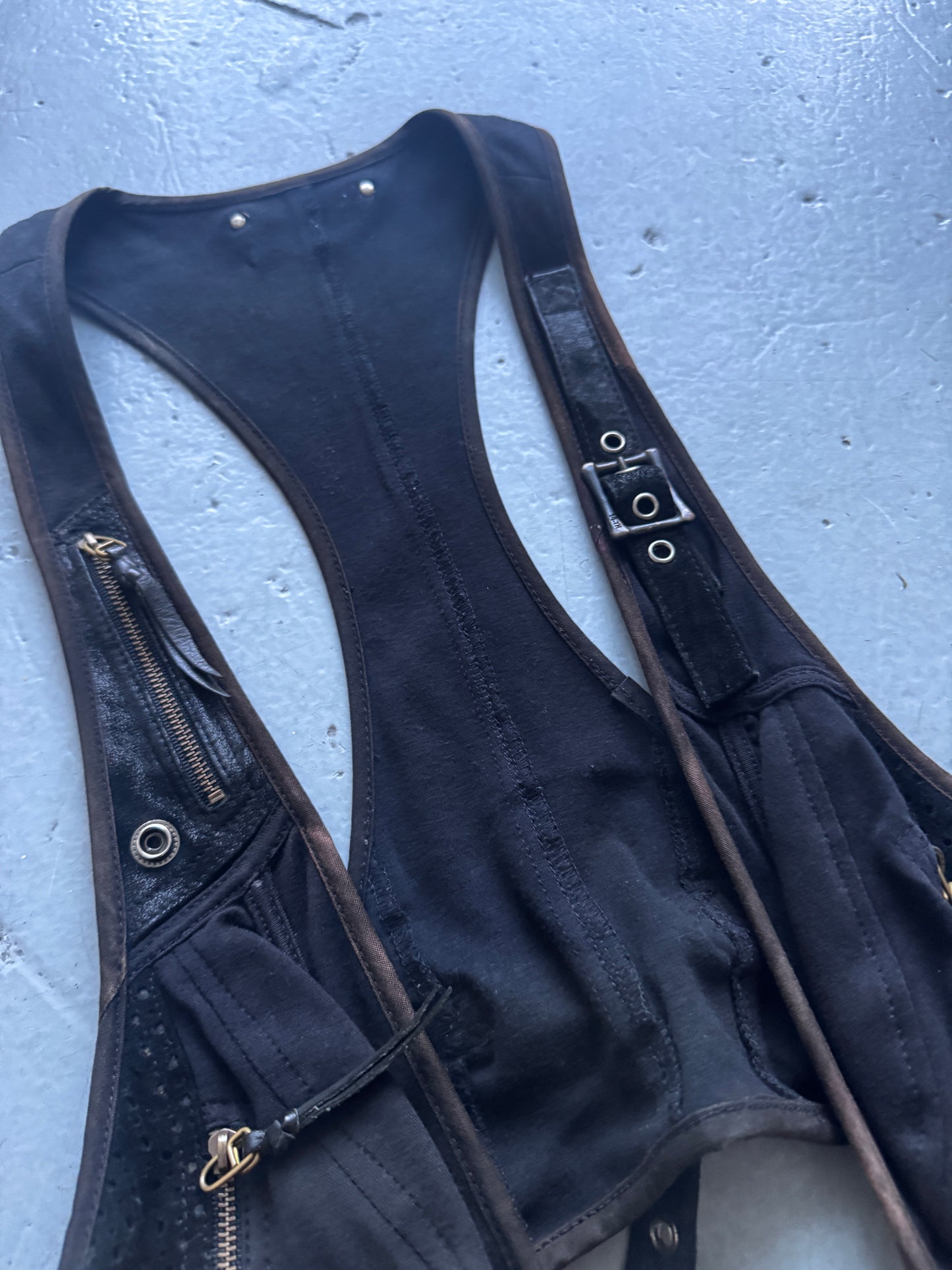 14th Addiction Jersey and Lambskin Holster Vest